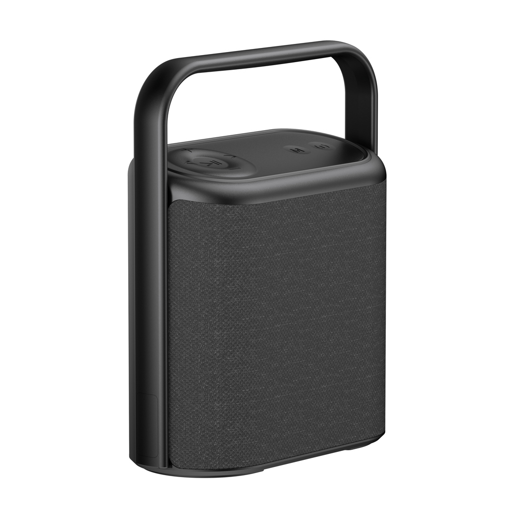 Enceinte sans fil en plastique recyclé, 10 W, Bluetooth 6.0, IPX4, résistante à l'eau