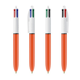 BIC® Kugelschreiber 4 Colours® Bicolor mit Logo bedrucken