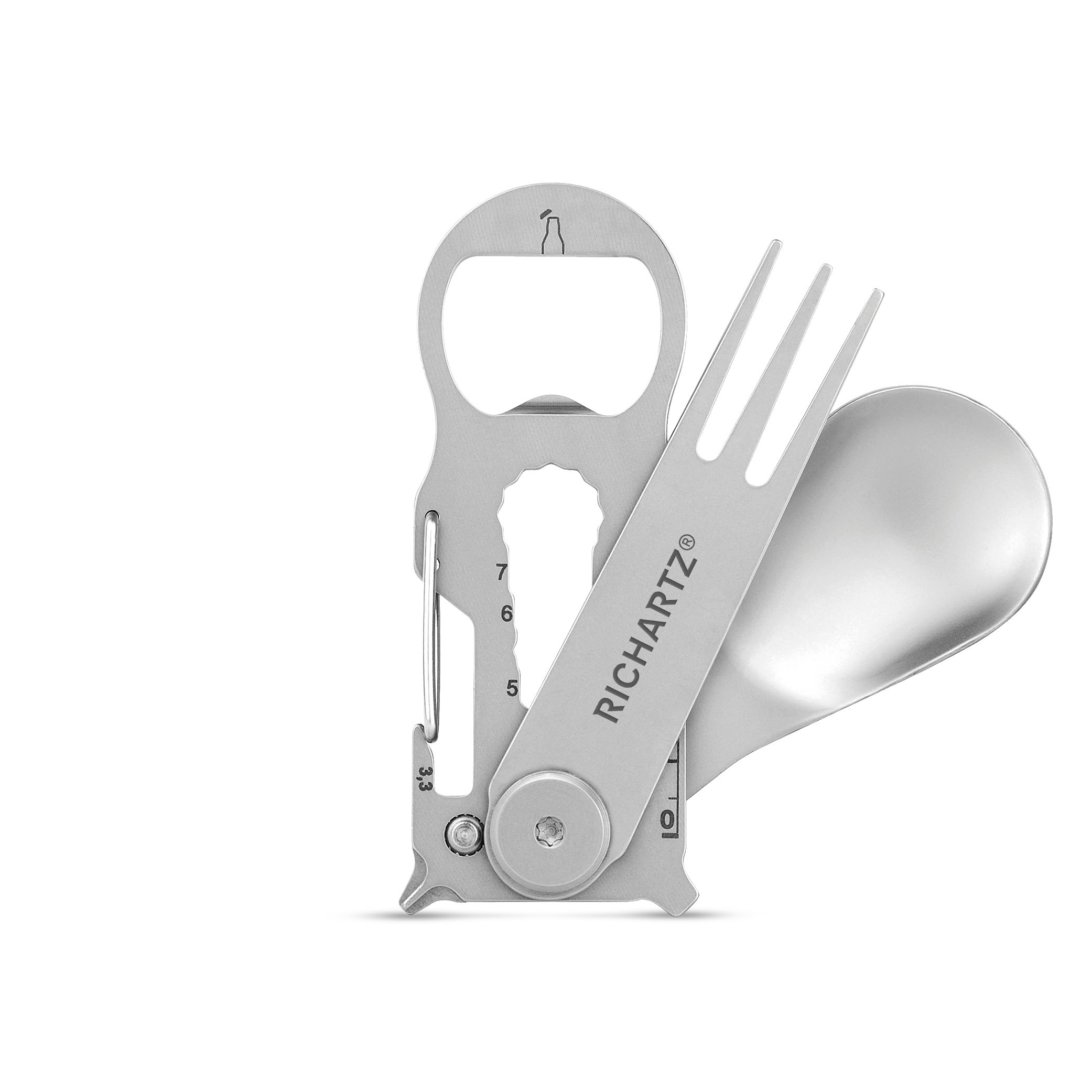 bb trading werbeartikel ag - Richartz Key Tool Plus Snack & Bike 12 Funktionen