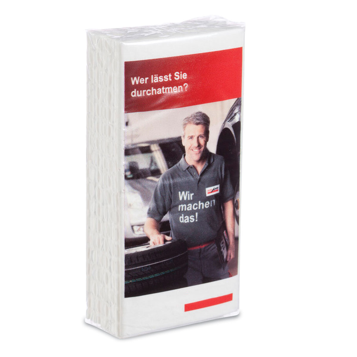 bb trading werbeartikel ag - Paper handkerchiefs 10 pcs. Made in Europe Customized