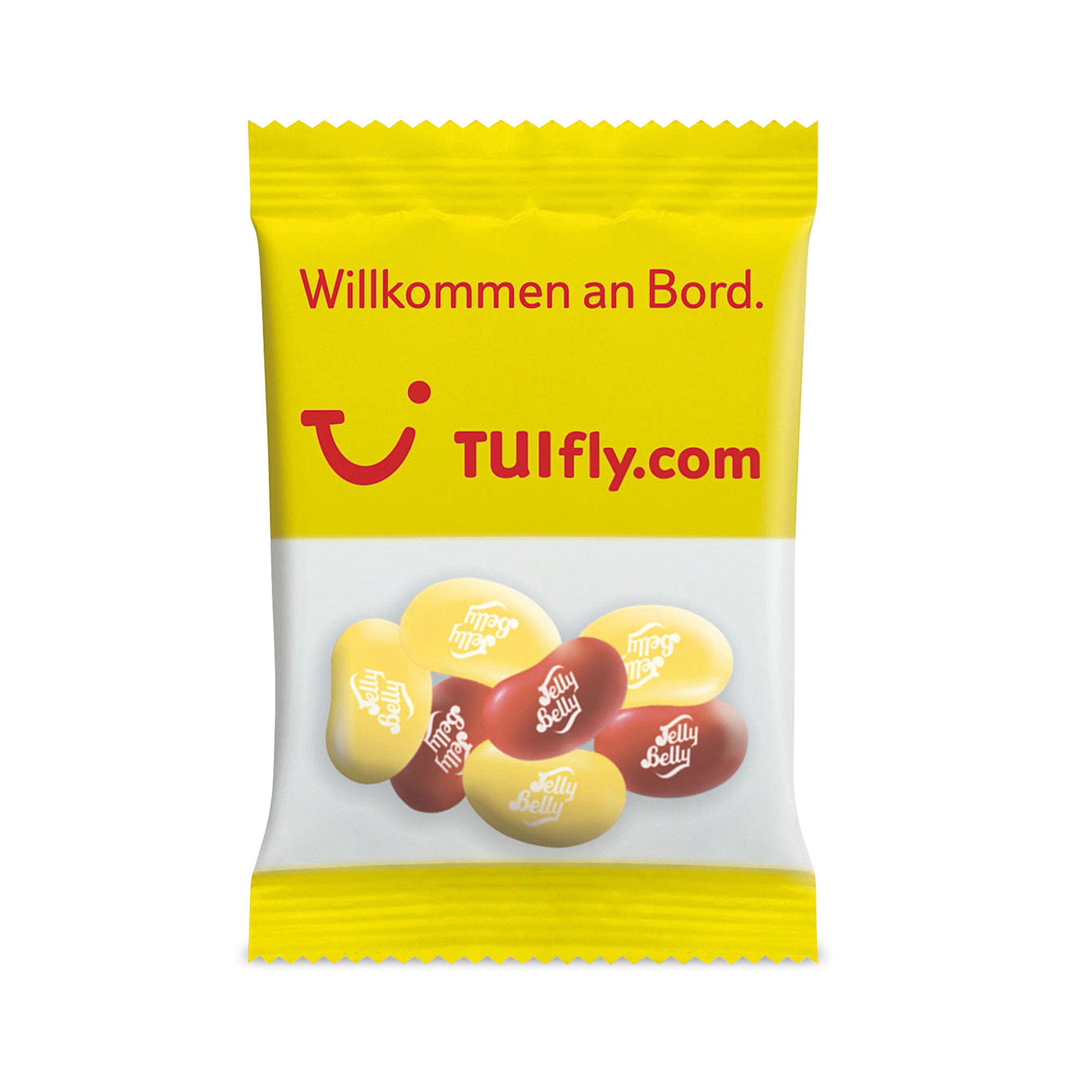 bb trading werbeartikel ag - Fèves à la gelée Jelly Belly 6 x 9 cm 9 g Custom Design