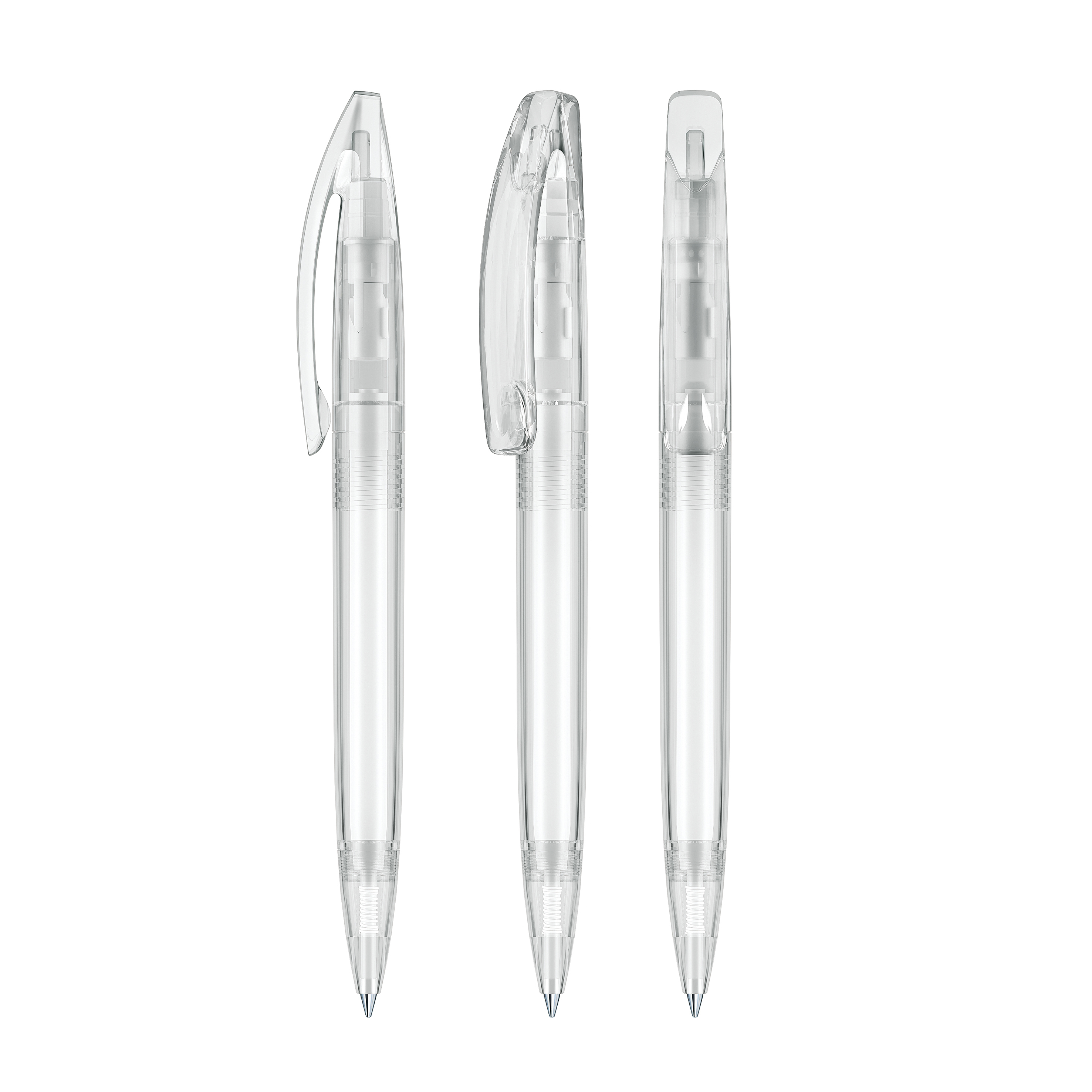 bb trading werbeartikel ag - Senator® Kugelschreiber Bridge Farben transparent
