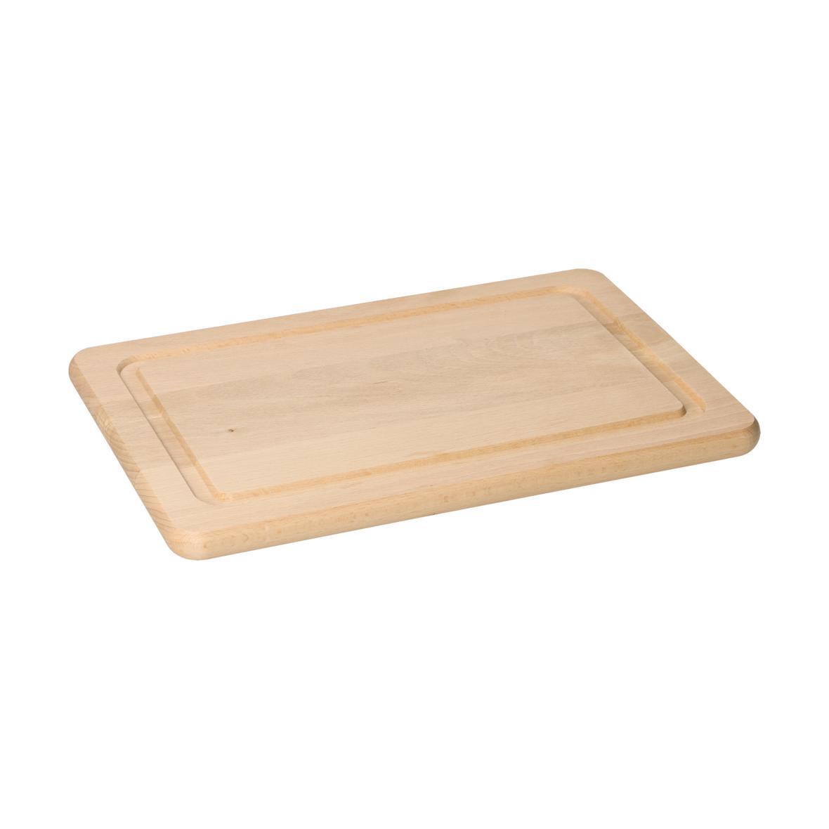 bb trading werbeartikel ag - Schneidebrett aus Holz 30 x 20 x 1,5 cm Made in EU