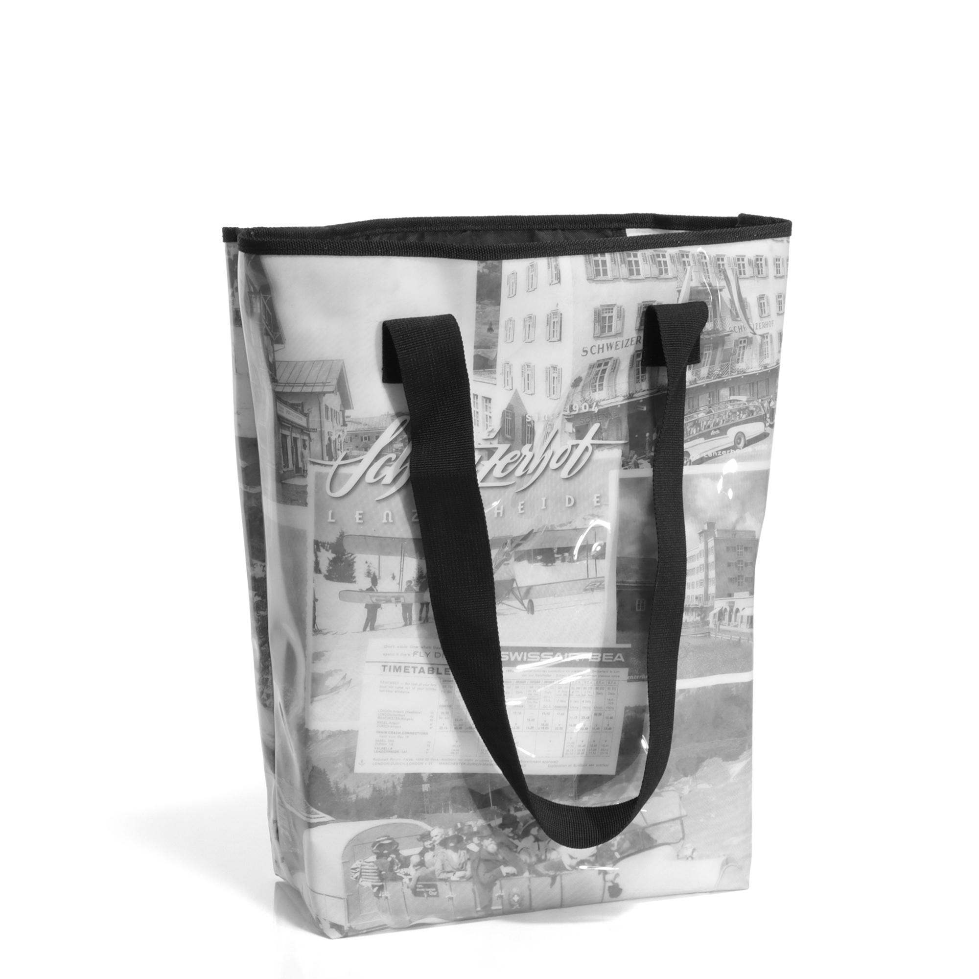 bb trading werbeartikel ag - Shopping bag Custom Made PVC 41 x 43 cm with inner pocket