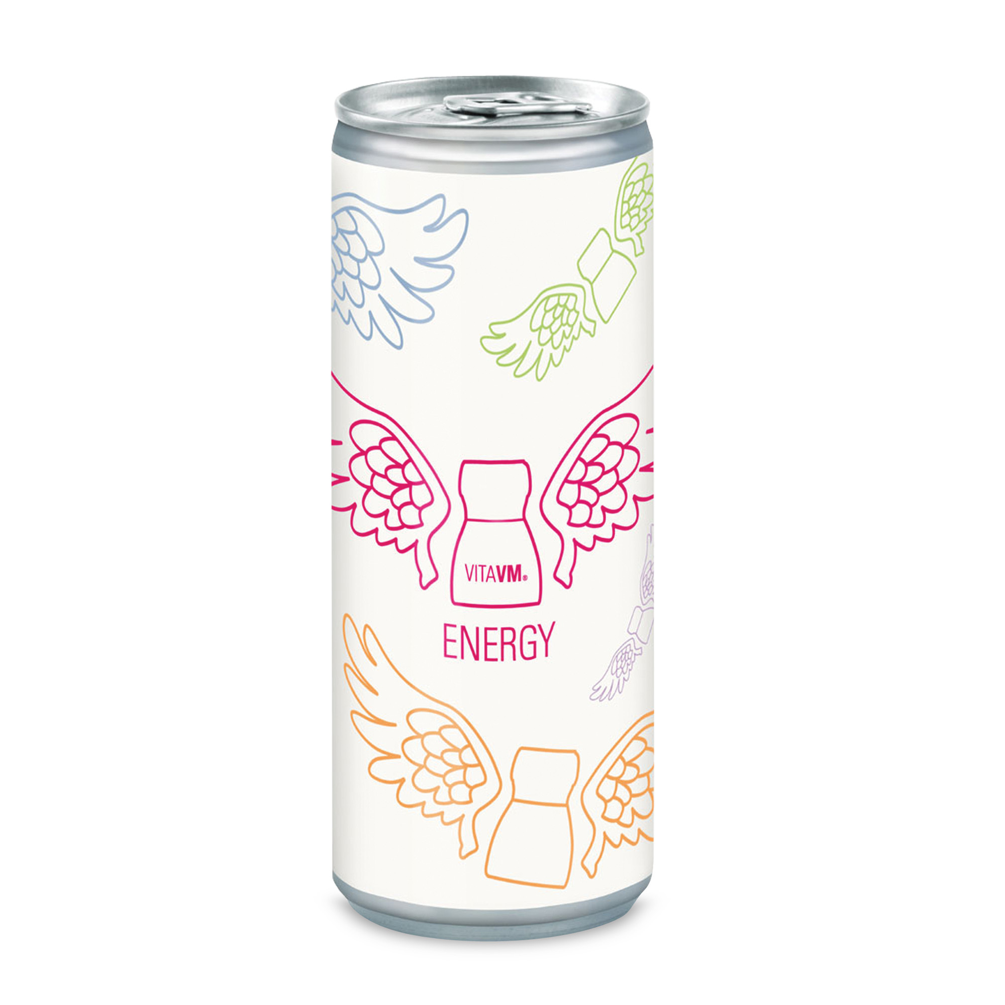 bb trading werbeartikel ag - Energy-Drink 3 Geschmäcker 250 ml in Recyclingalu-Dose