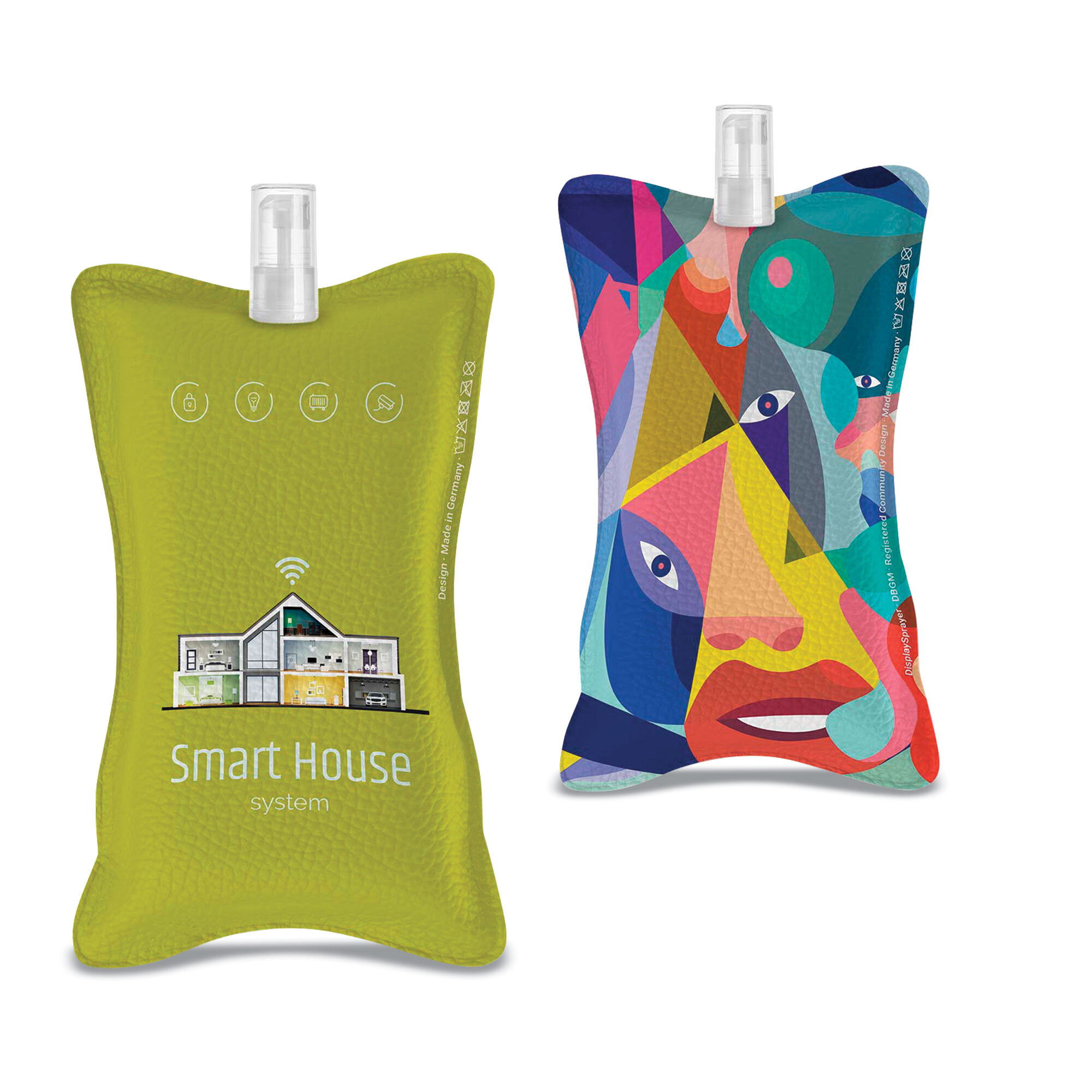 bb trading werbeartikel ag - 2-in-1 display spray/sponge approx. 80 spray applications EU Made