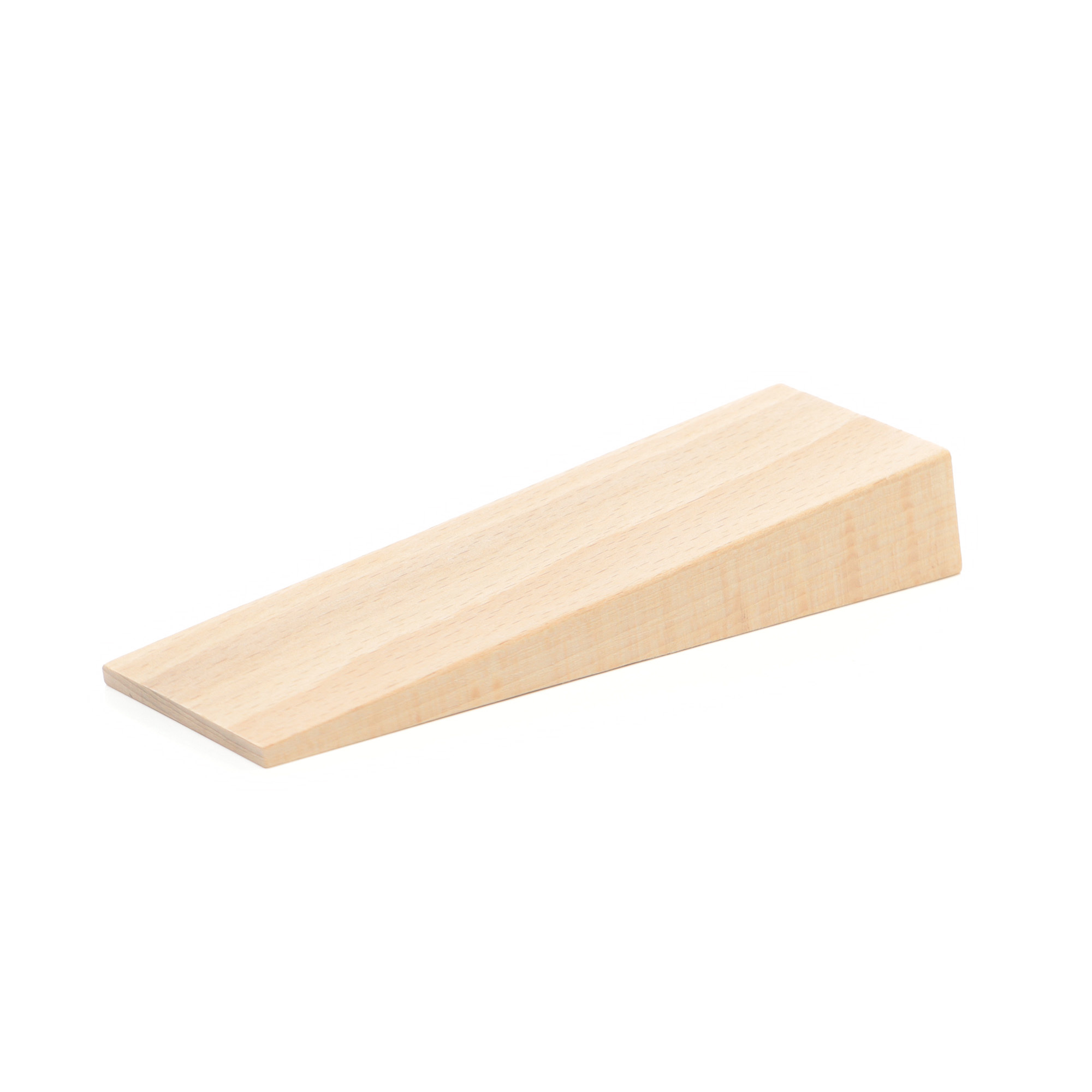 bb trading werbeartikel ag - Türstopper FSC Buchenholz 15 x 5 cm Swiss Made