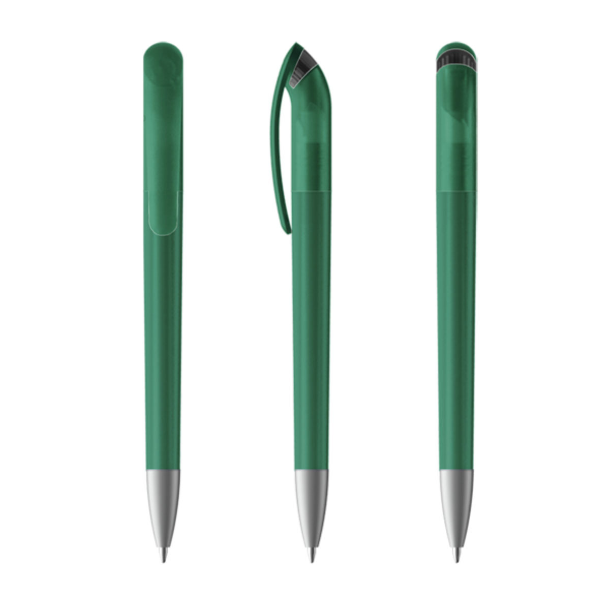 bb trading werbeartikel ag - Burger Pen Kugelschreiber Beo Classic Kunststoff/Metall Swiss Made