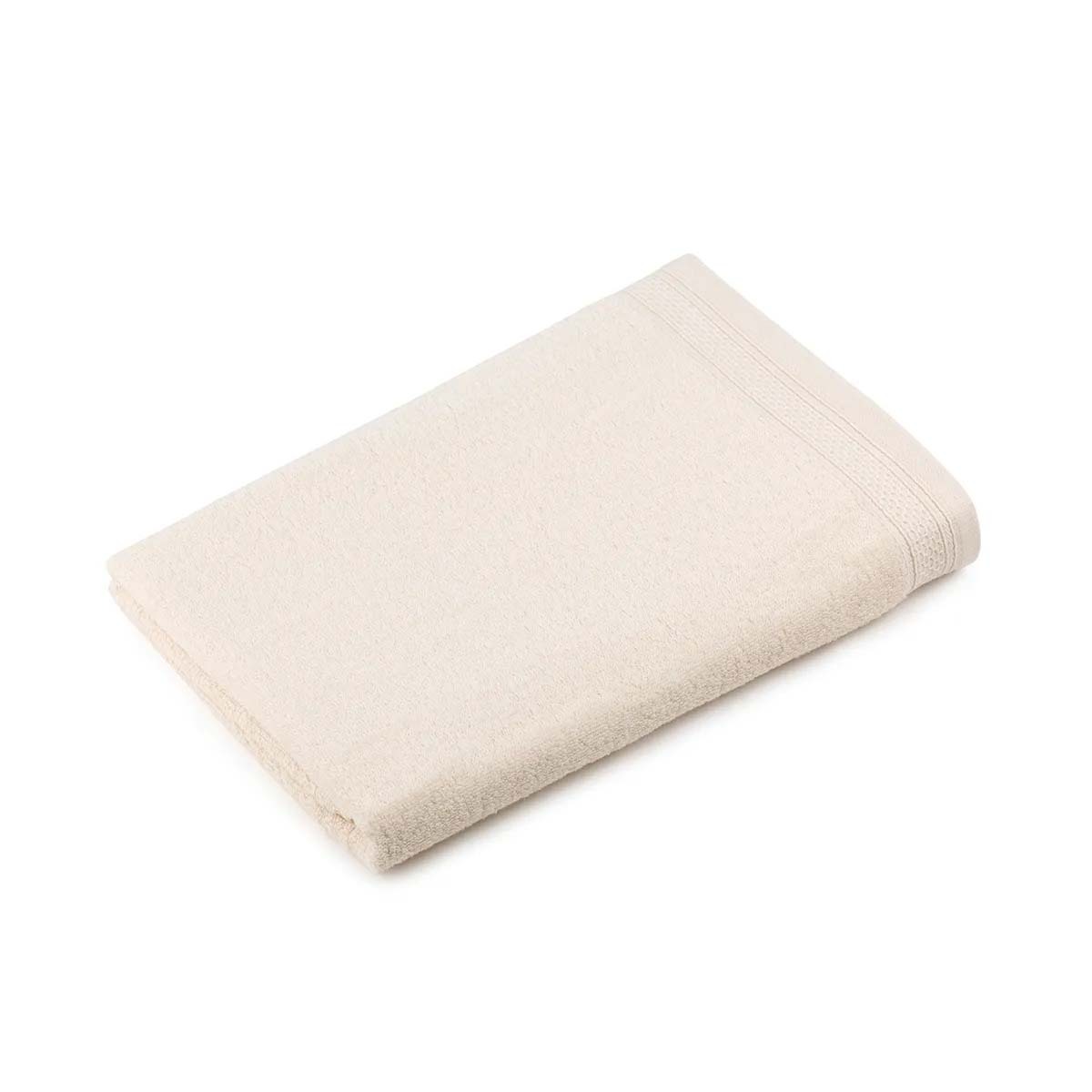 bb trading werbeartikel ag - Drap de douche 70 x 140 cm en coton recyclé et rPET 500 g/m
