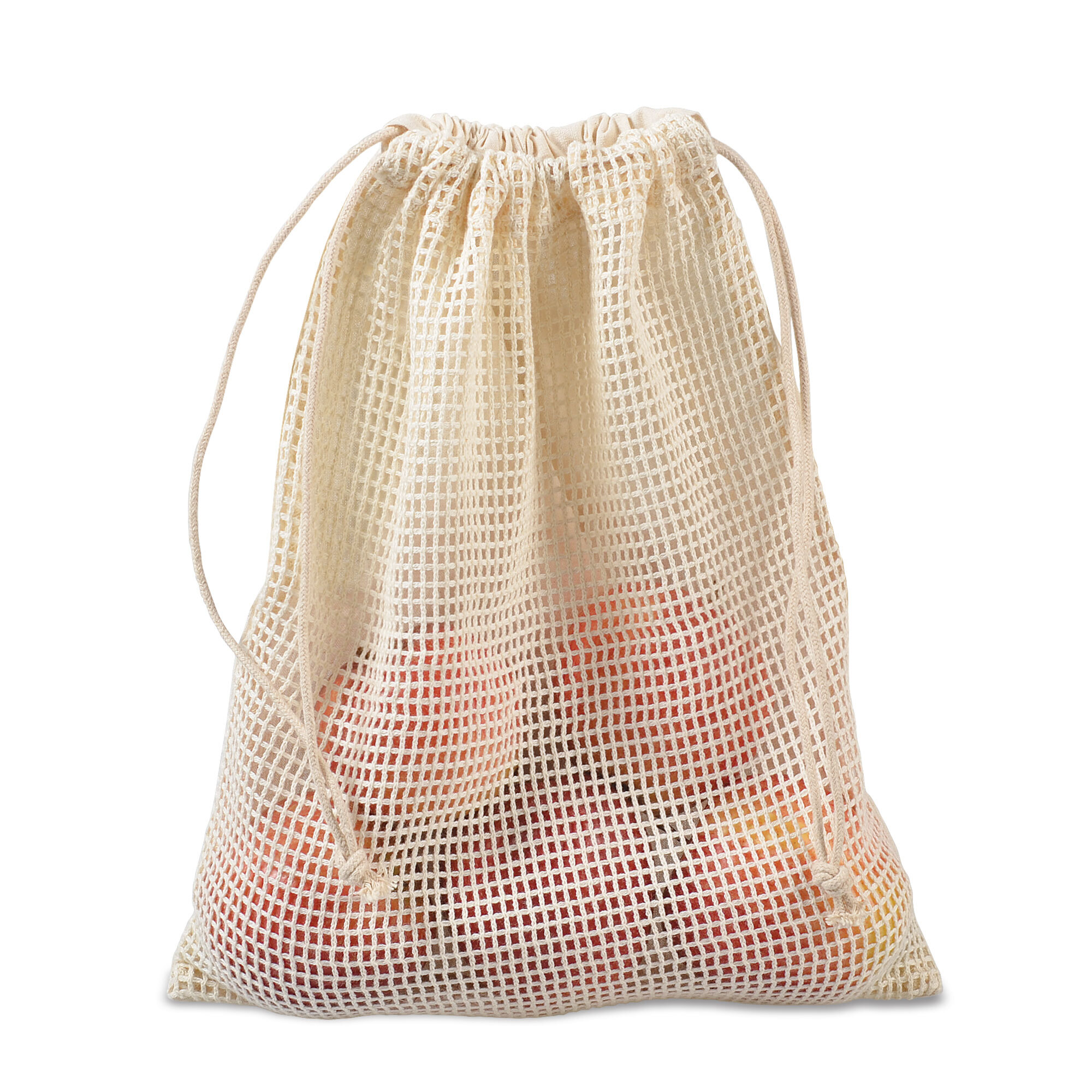 bb trading werbeartikel ag - Früchte-/Gemüsebeutel Mesh/Baumwolle 140 g/m² 32 x 26 cm