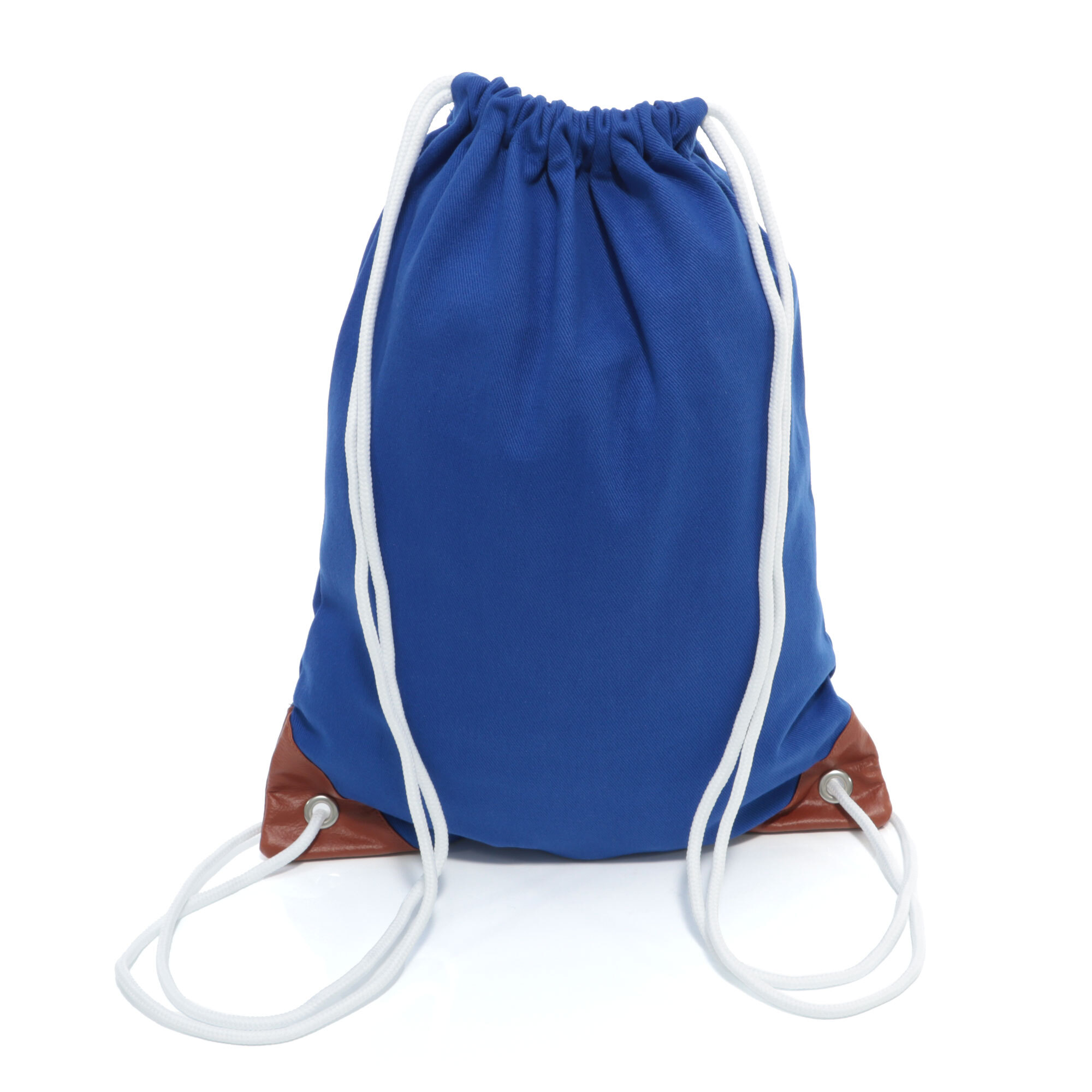 bb trading werbeartikel ag - Sportsack Baumwolle 380 g/m² 34 x 45 cm mit Kunstleder-Ecken