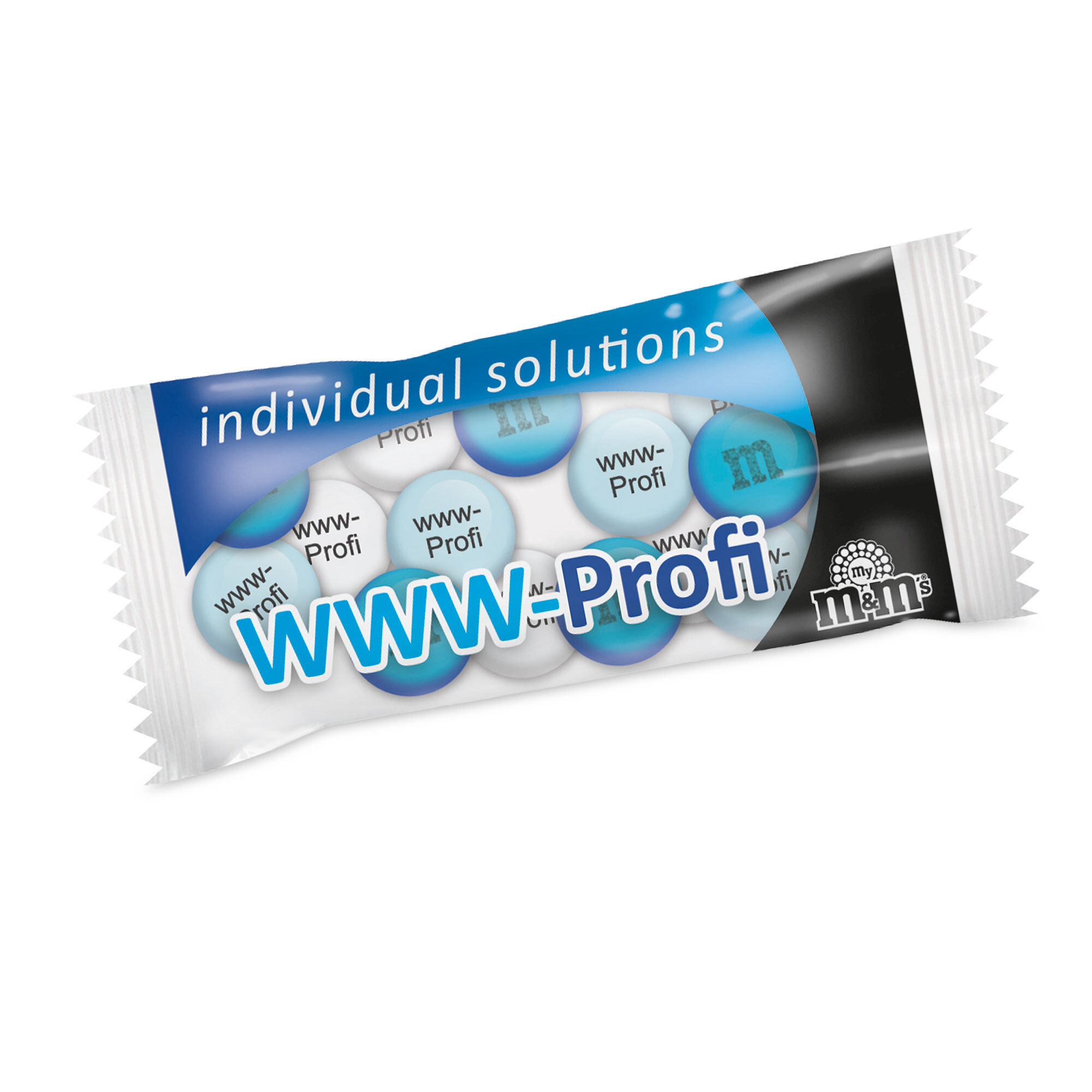 bb trading werbeartikel ag - M&M's in bag with up to two M&M's colors/bag selectable 10 g
