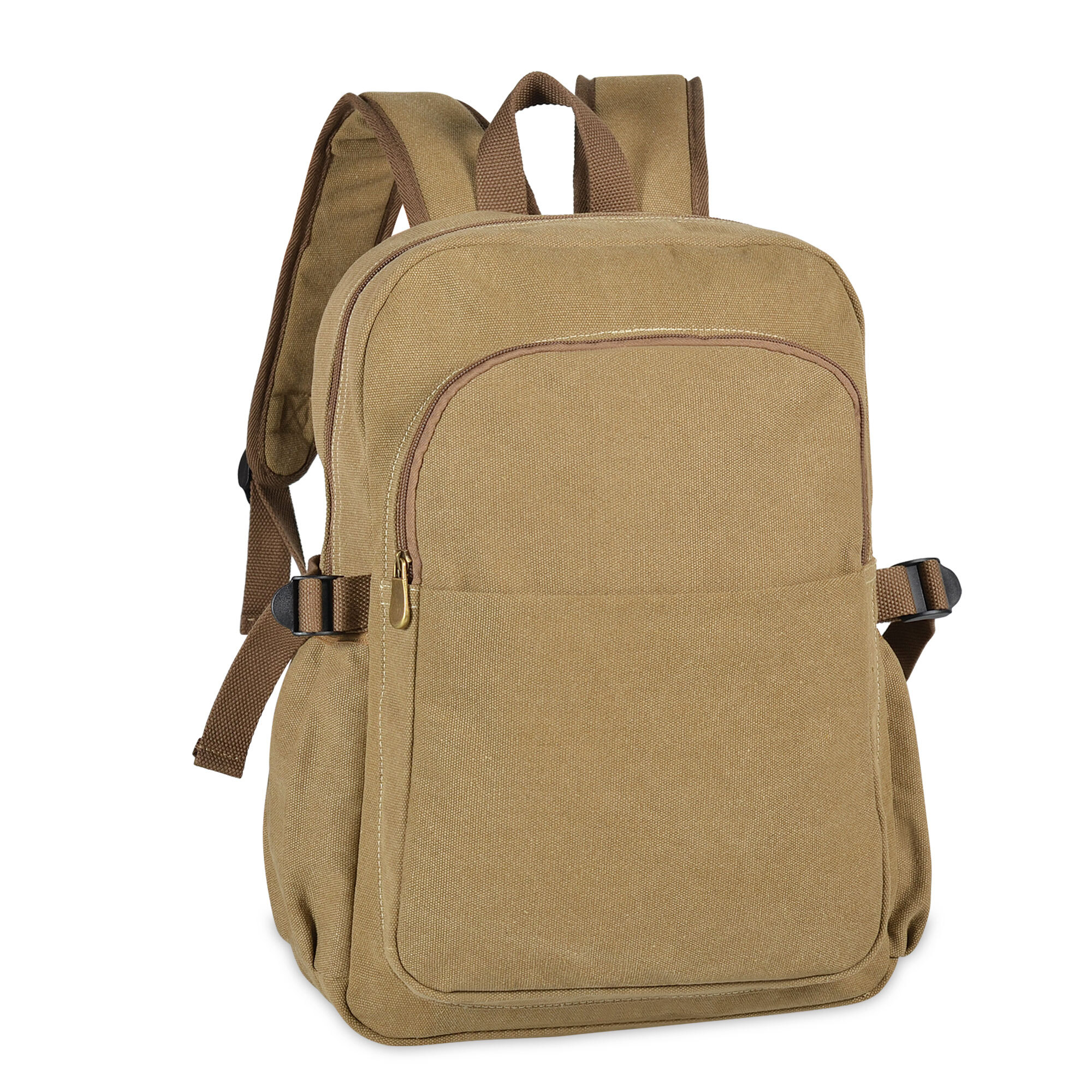 bb trading werbeartikel ag - Rucksack aus Baumwolle Canvas mit verstellbaren Schulterriemen