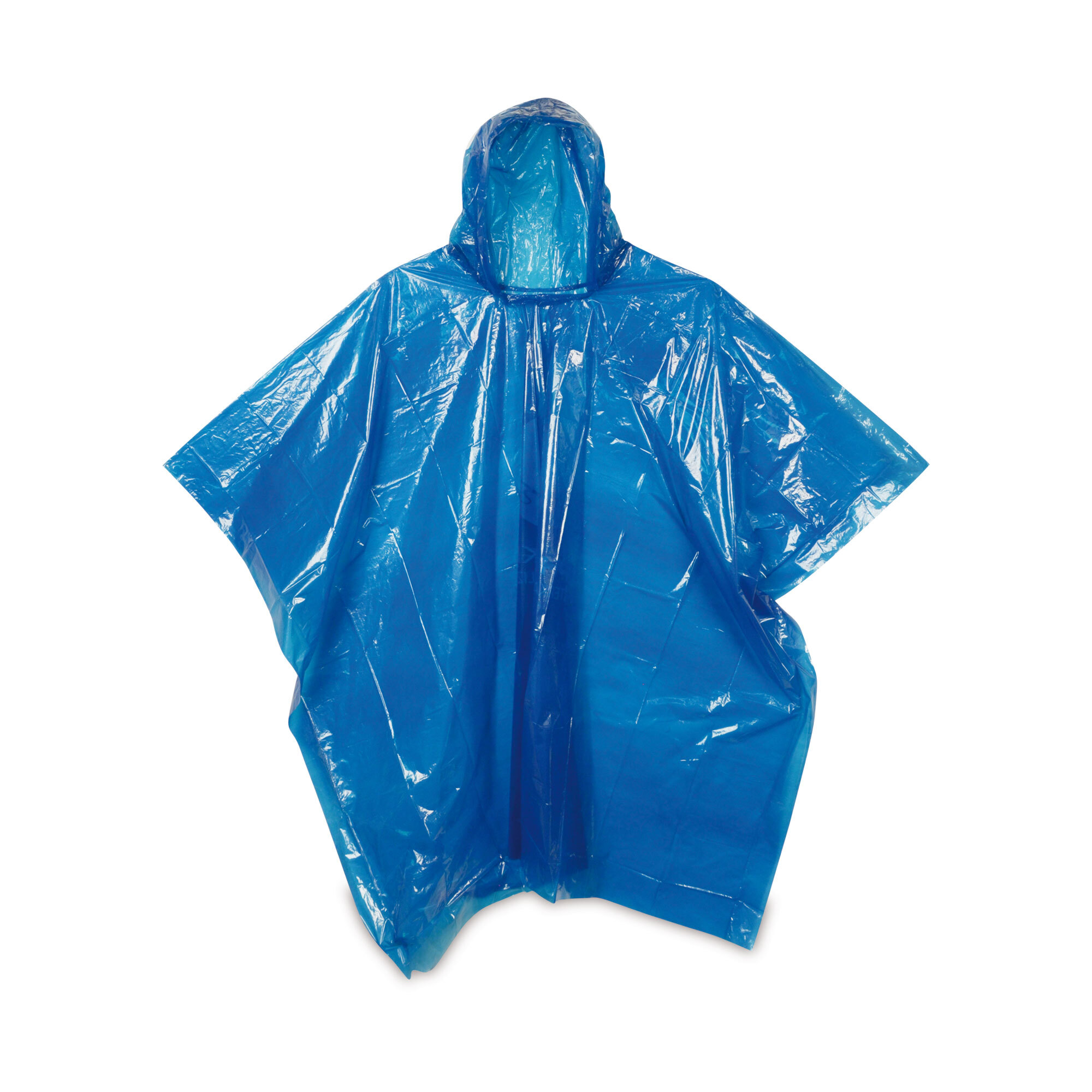 bb trading werbeartikel ag - Regenponcho aus 0,02 mm LDPE mit Kapuze