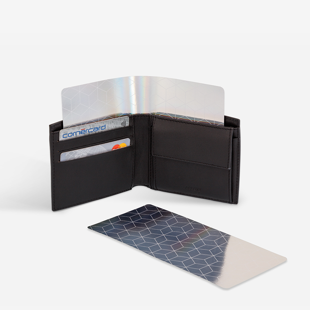 bb trading werbeartikel ag - RFID protective strips for wallets Swiss Made 240 g/m²