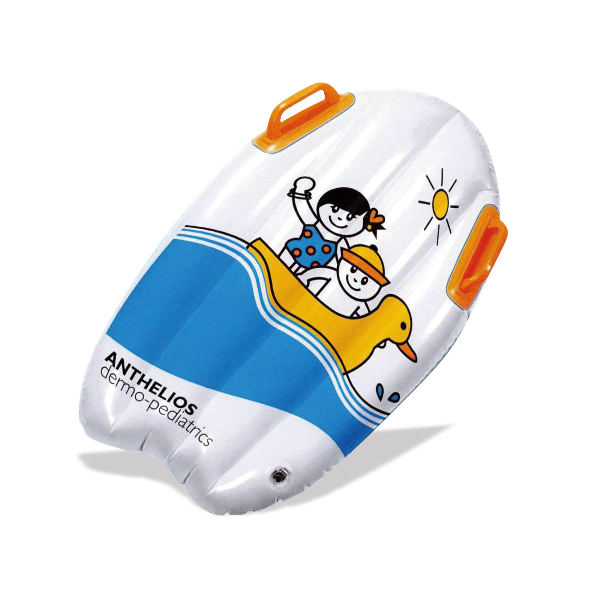 bb trading werbeartikel ag - Aufblasbares Bodyboard 0,18 mm PVC mit Gummigriffen 76 x 48 cm