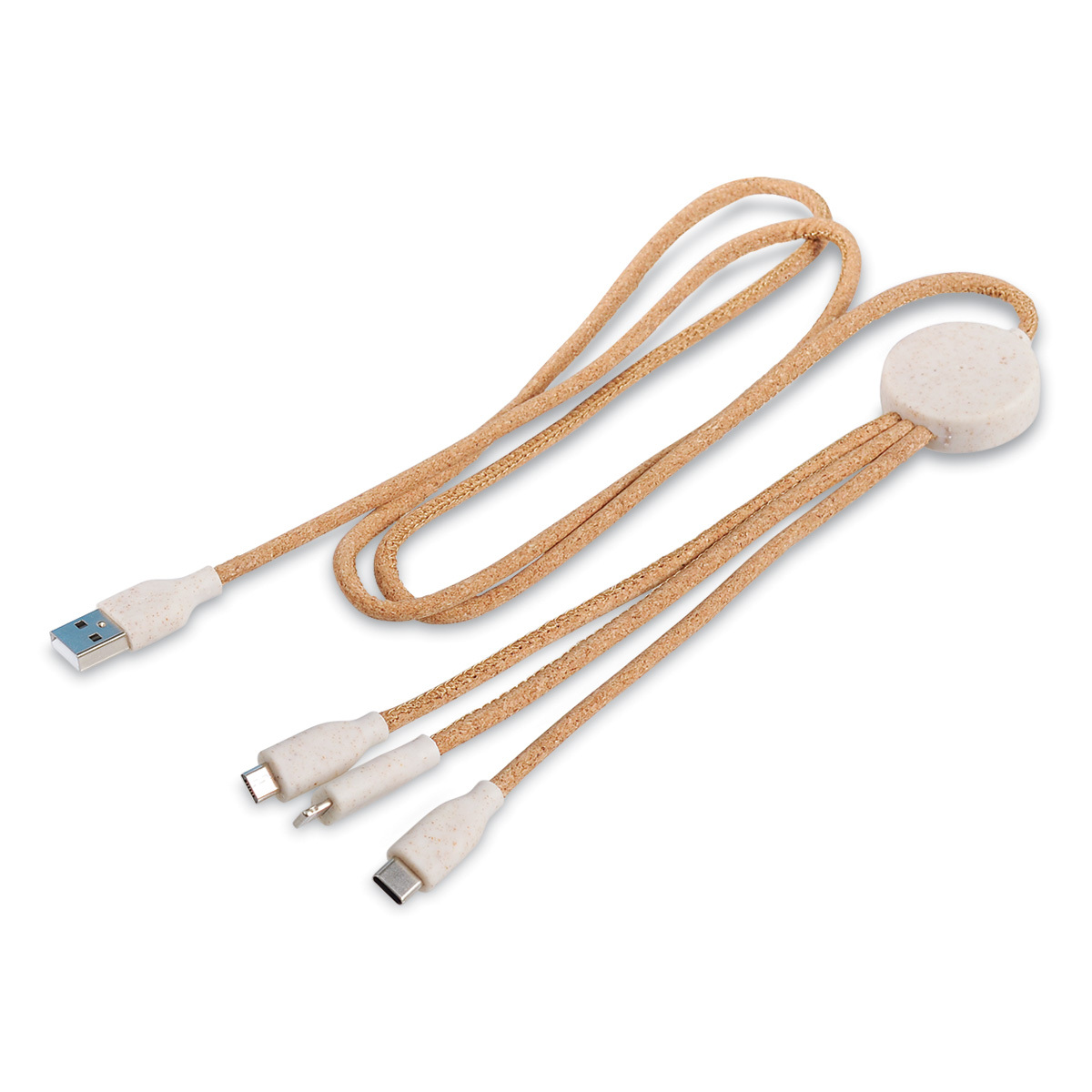 bb trading werbeartikel ag - USB Ladekabel Biokunststoff USB, Typ-C, Micro-USB, Lightning