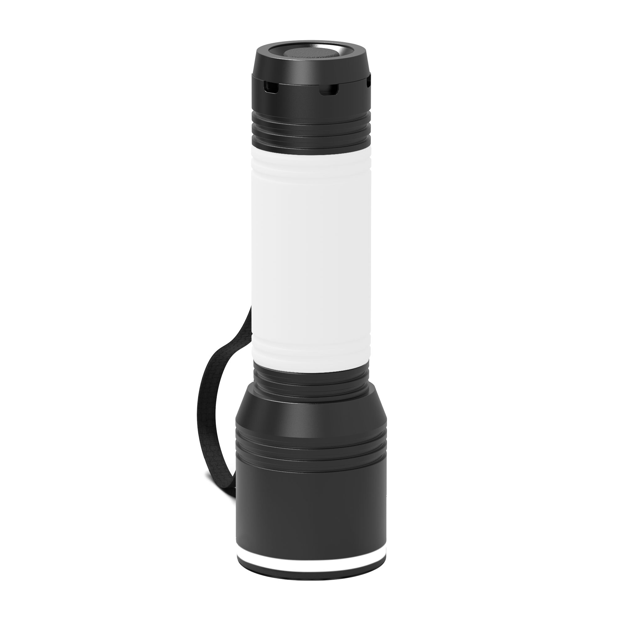 bb trading werbeartikel ag - LED-Taschenlampe Bruno Aluminium/Silikon Ø 4 x 13 cm 700 Lumen