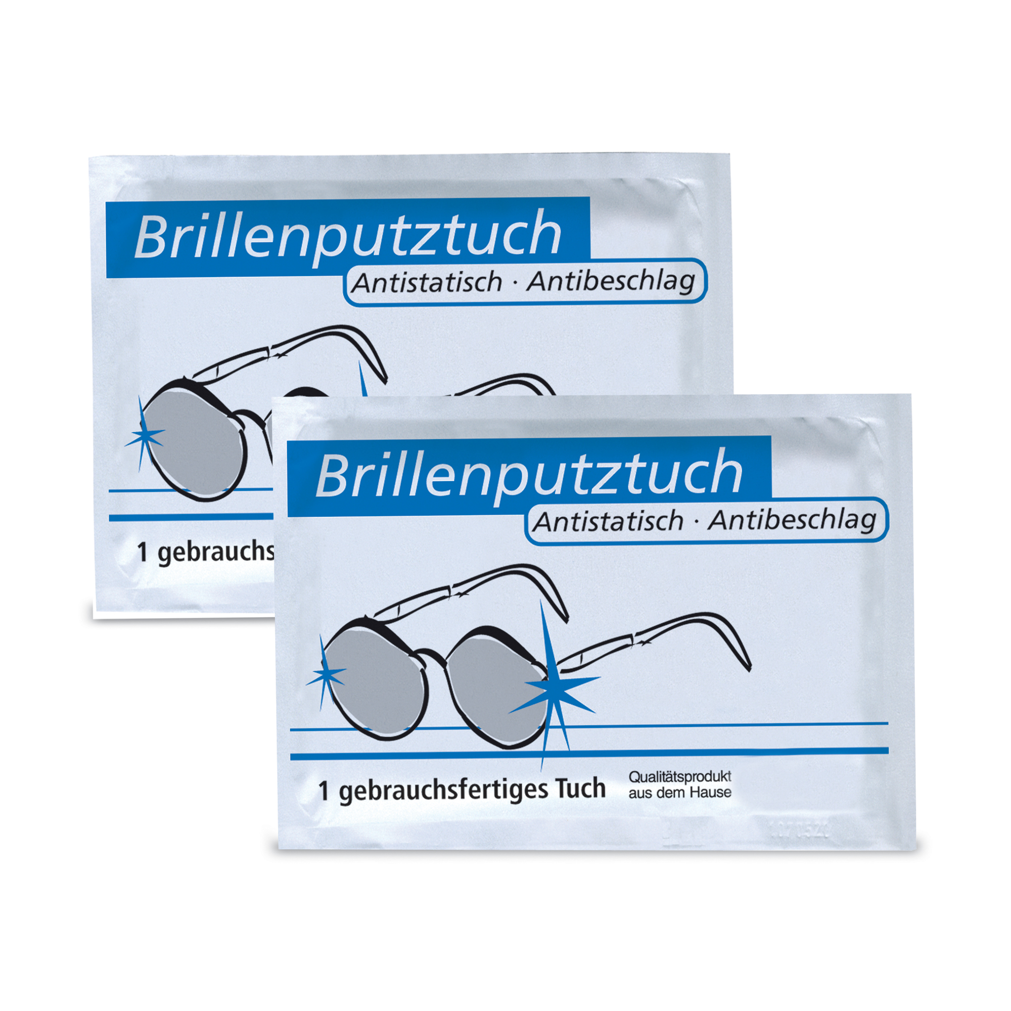 bb trading werbeartikel ag - Brillenputztuch Fenice Papiervlies 9,5 x 6 cm Made in Germany