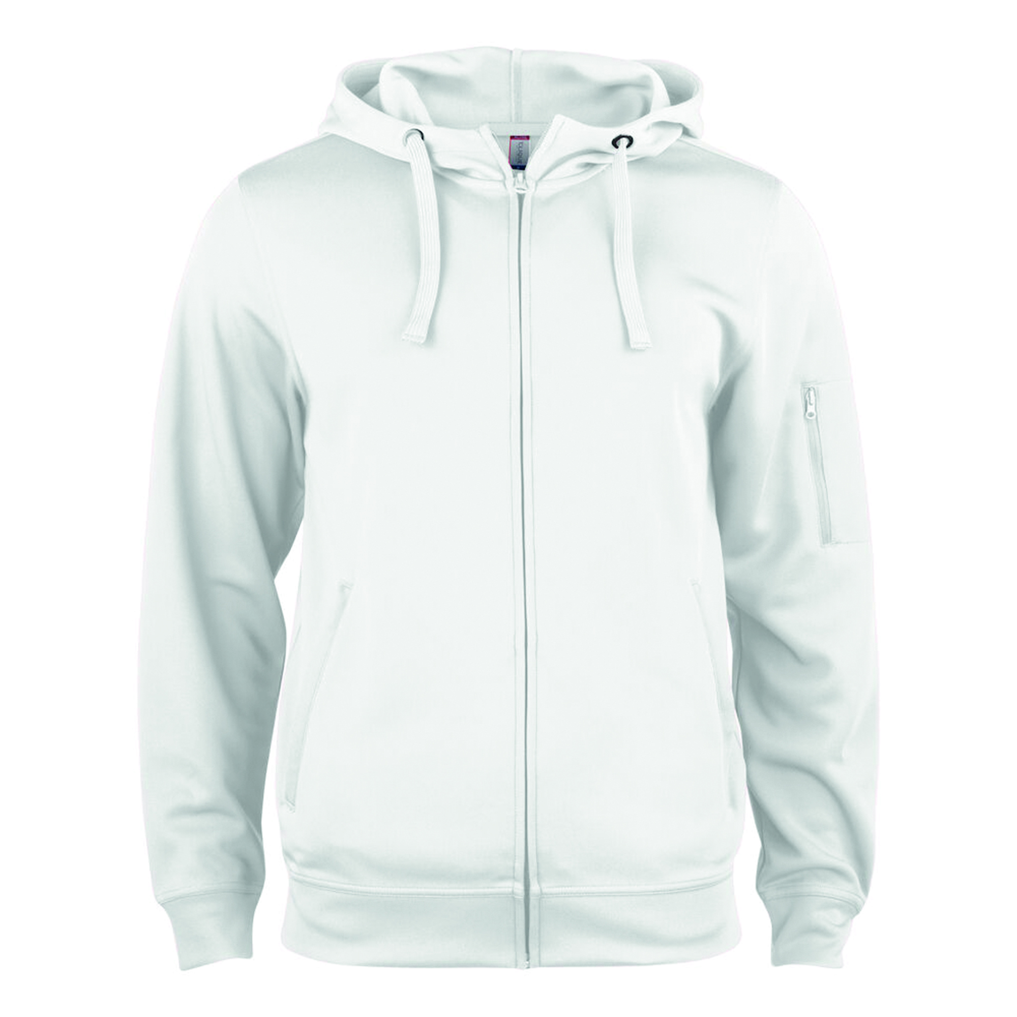 bb trading werbeartikel ag - Clique Herren Zip-Hoodie Basic Active Polyester 280 g/m²
