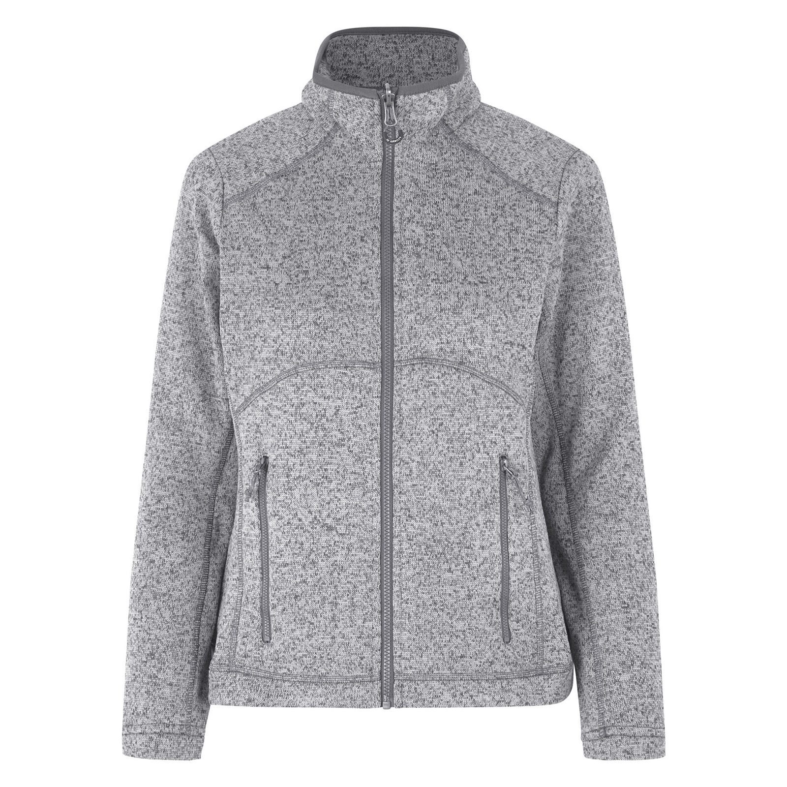 bb trading werbeartikel ag - ID Identity Damen Fleecejacke Zip-n-Mix melange 300 g/m²