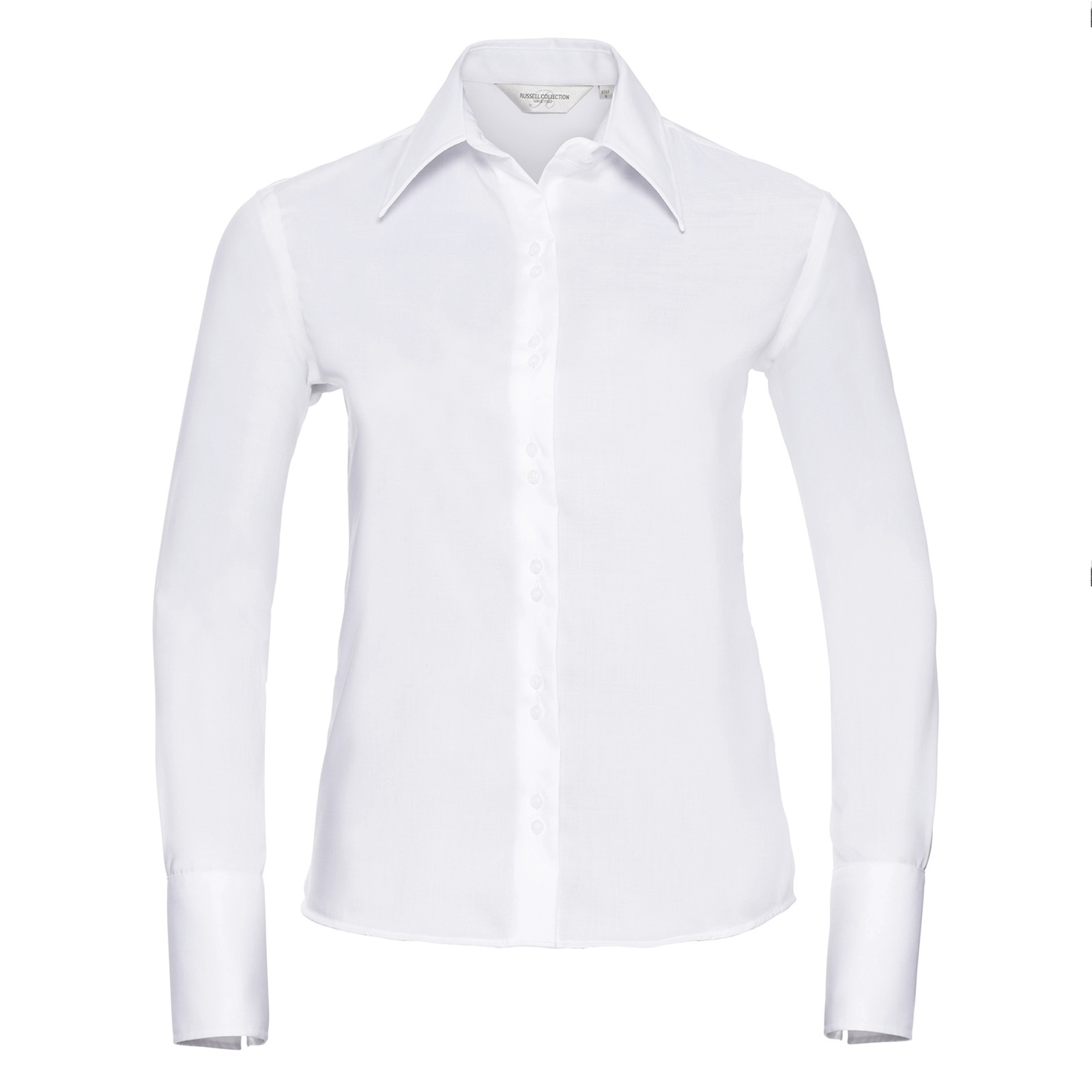 bb trading werbeartikel ag - Russel Damen Bluse Baumwolle 120 g/m² bügelfrei