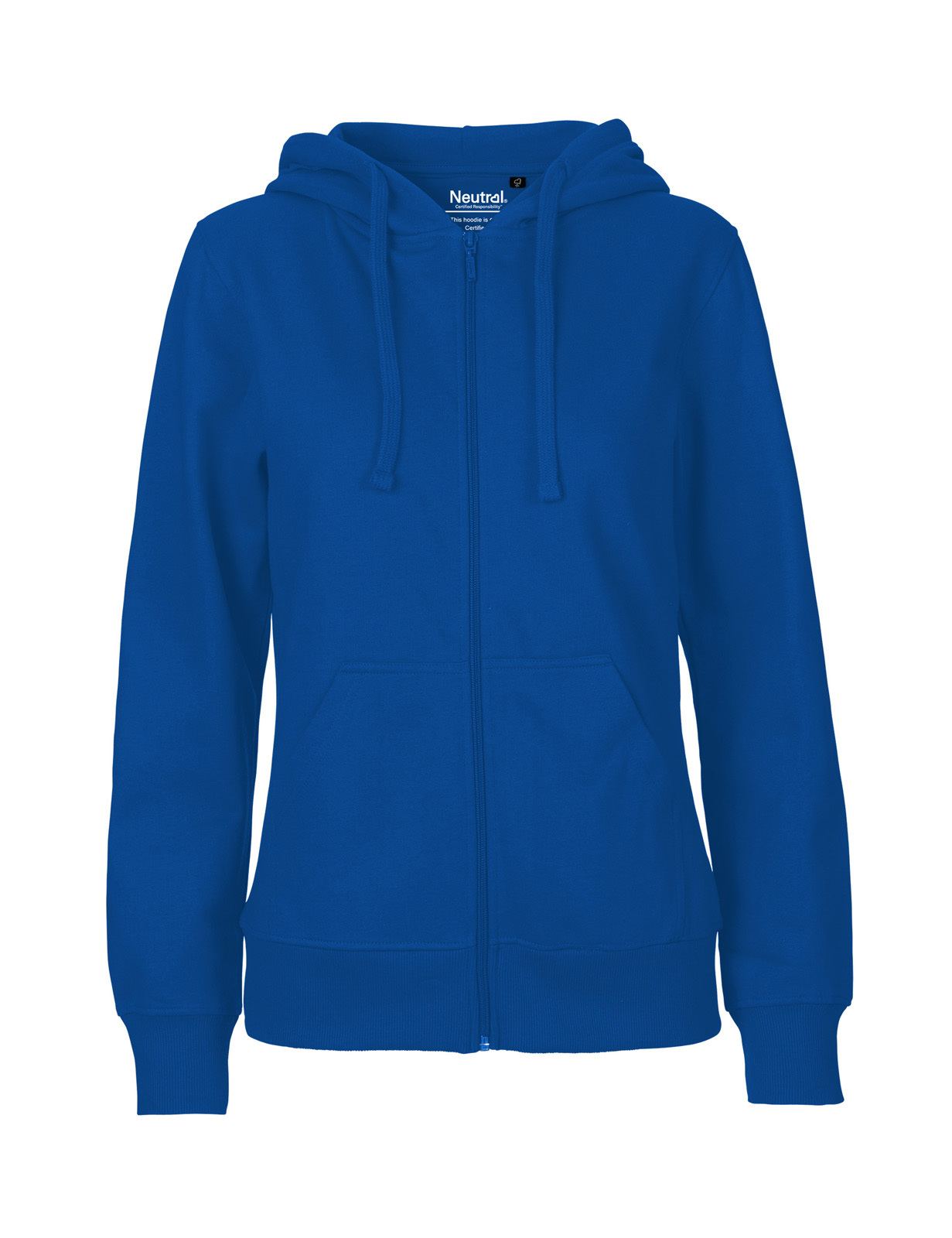bb trading werbeartikel ag - Sweat-shirt zippé neutre pour femmes Coton bio 300 g/m