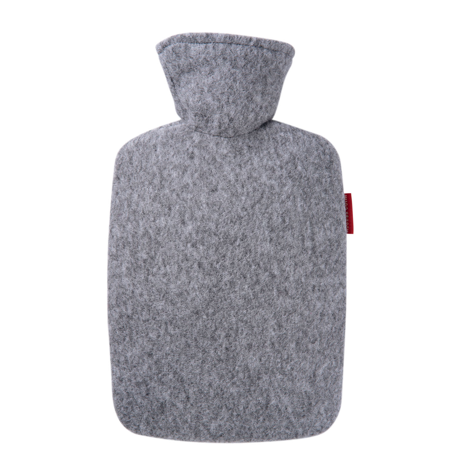 bb trading werbeartikel ag - Wärmeflasche mit Bezug in Filzoptik 33 x 20 x 5 cm