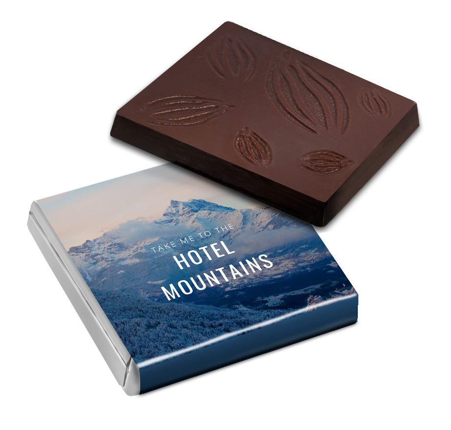 bb trading werbeartikel ag - Napolitain Schokoladentäfelchen 5 g Swiss Made