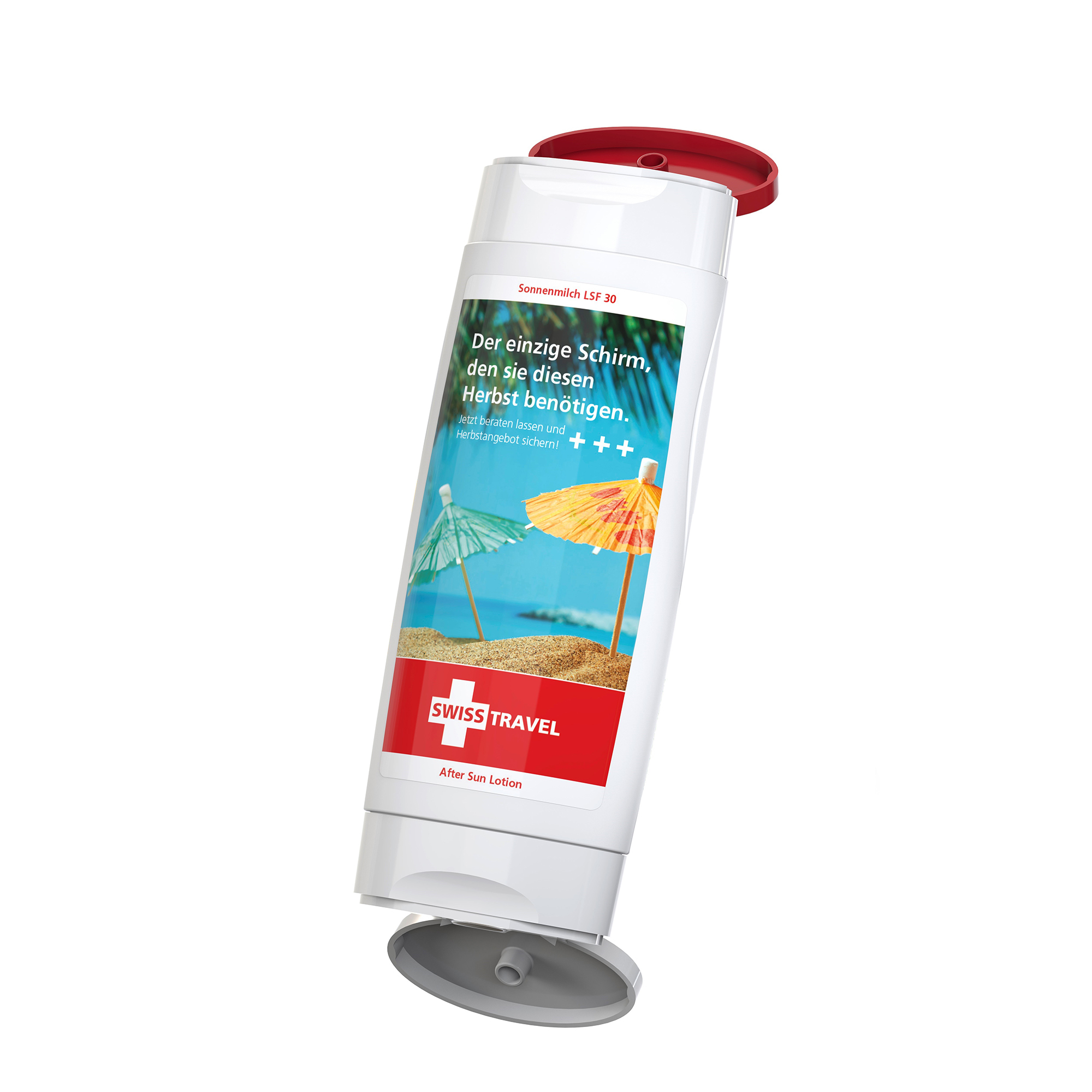 bb trading werbeartikel ag - Duo Pack Sonnenmilch LSF 30 50 ml After Sun Lotion 50 ml vegan