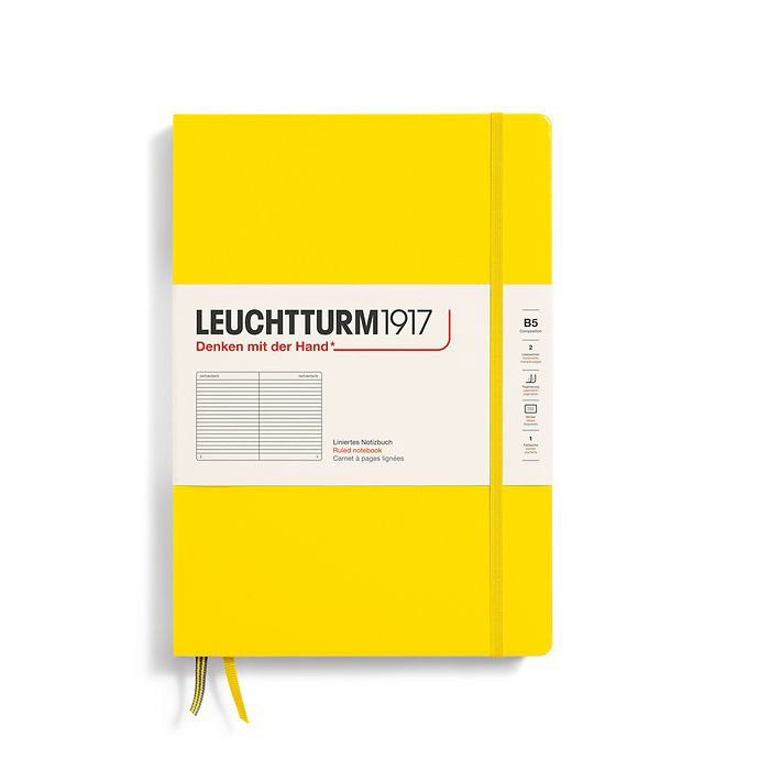 bb trading werbeartikel ag - Leuchtturm 1917 Notizbuch B5 Hardcover FSC Papier 80 g/m² 219 Seiten
