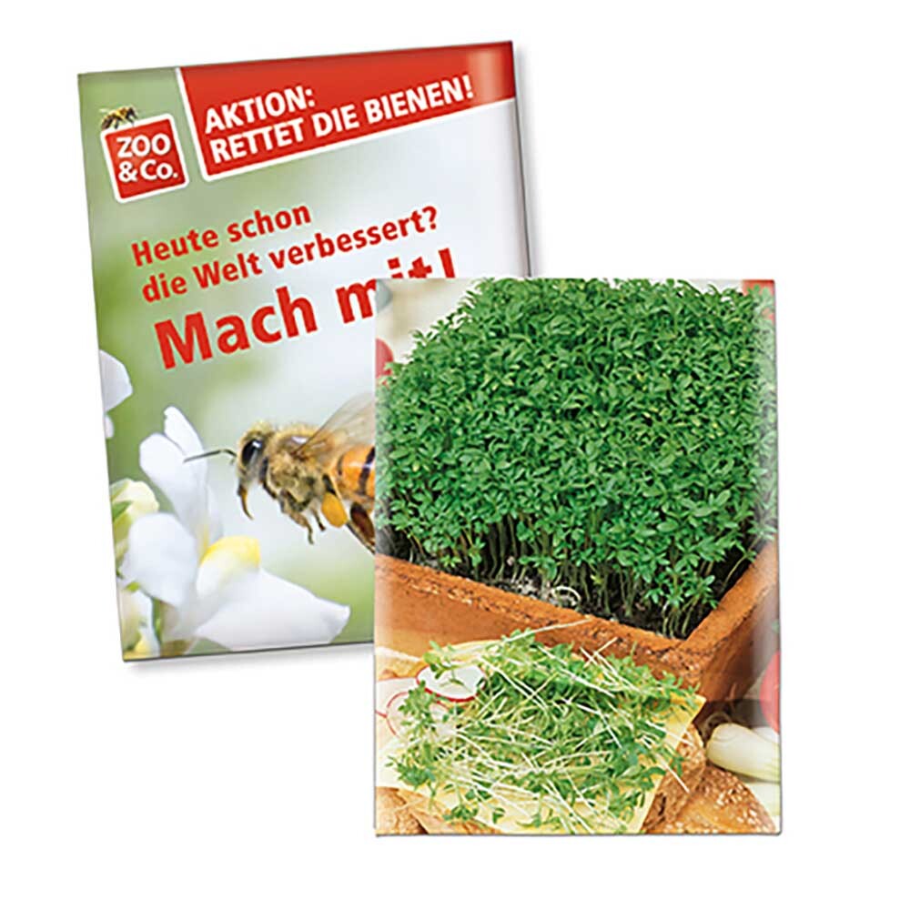 bb trading werbeartikel ag - Seed bag made from standard, grass, recycled or soda kraft paper