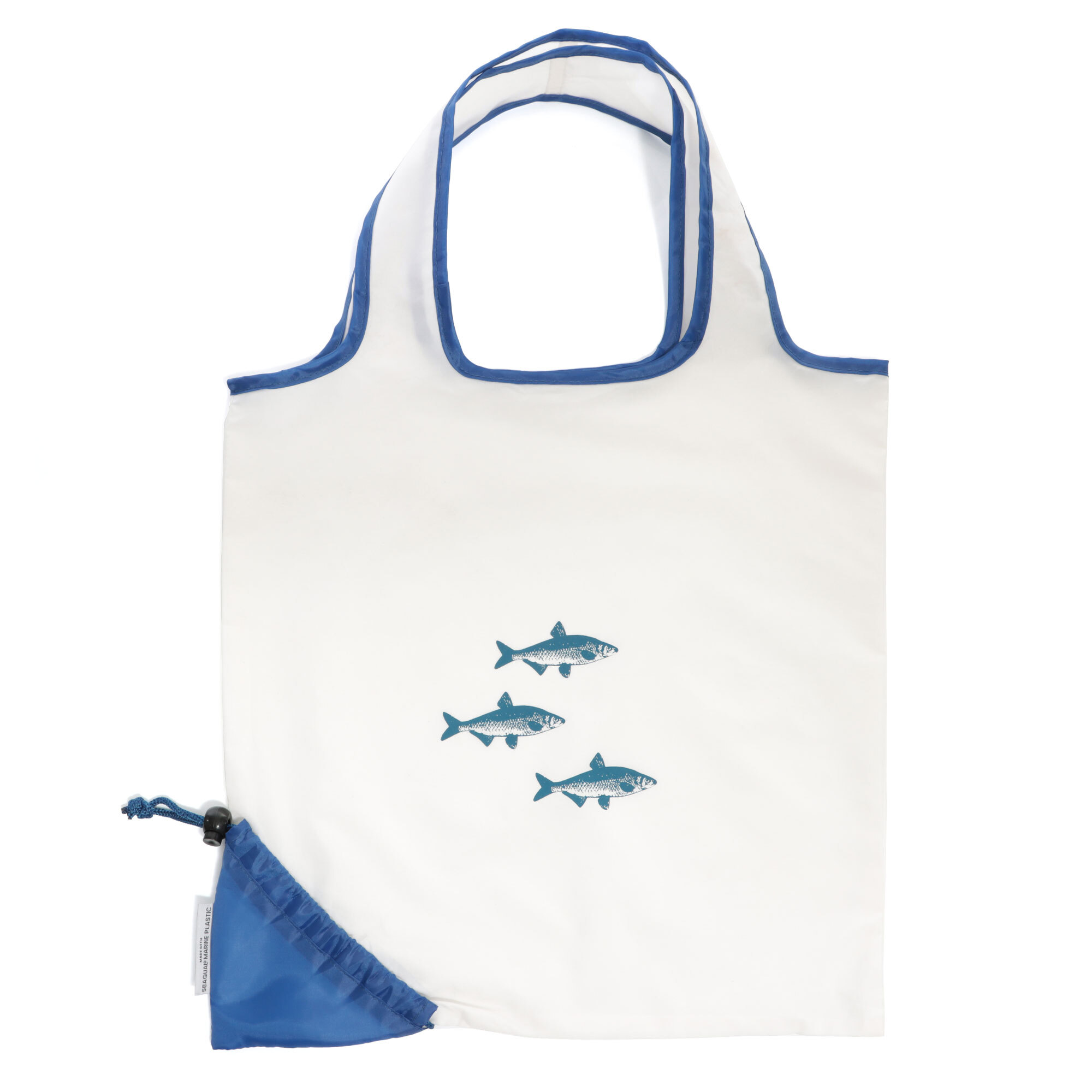 bb trading werbeartikel ag - SEAQUAL faltbare Einkaufstasche 190T 35 x 37 cm offen