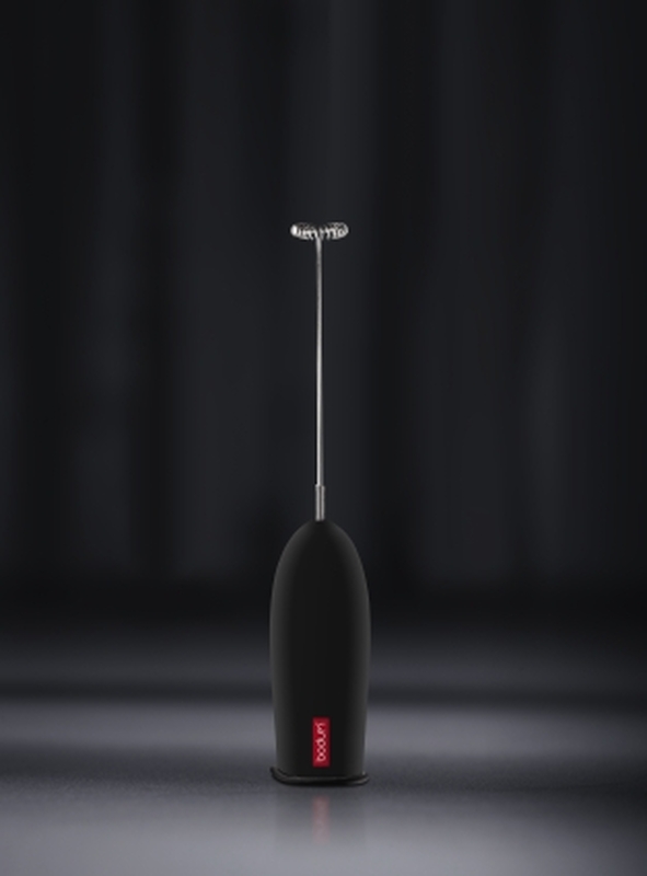 Bodum® Schiuma Milchschäumer manuell und batteriebetrieben mit Logo bedrucken