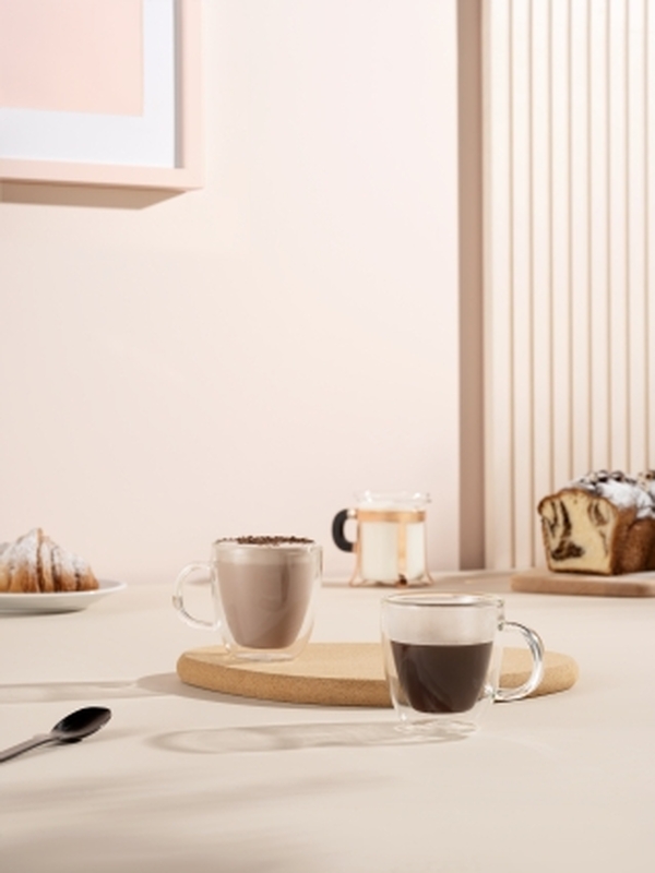 Bodum® Bistro 2er Tassen Set 150 ml mit Logo bedrucken