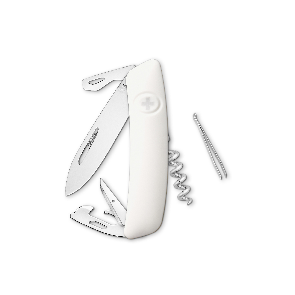 bb trading werbeartikel ag - Swiza Taschenmesser D03 mit 11 Funktionen Soft-Touch Oberfläche
