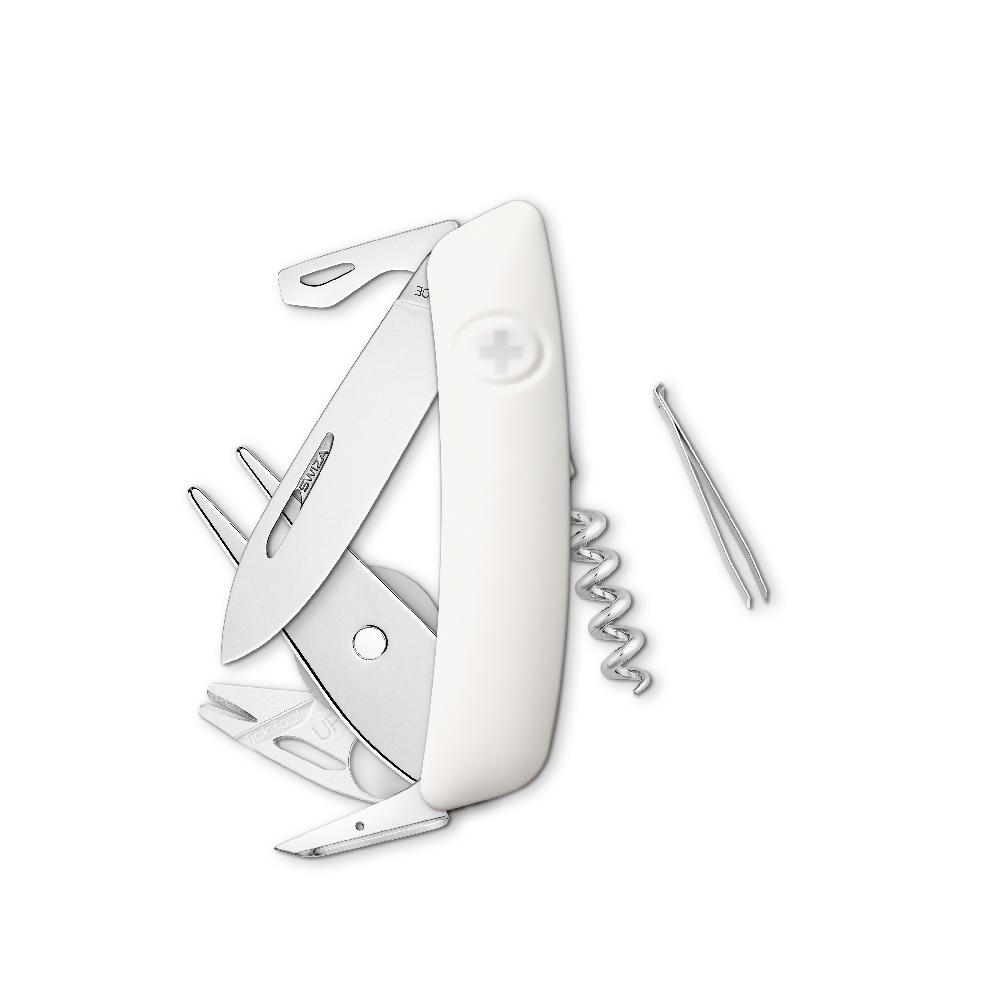 bb trading werbeartikel ag - Swiza Taschenmesser GO05TT mit 10 Funktionen Soft-Touch Oberfläche