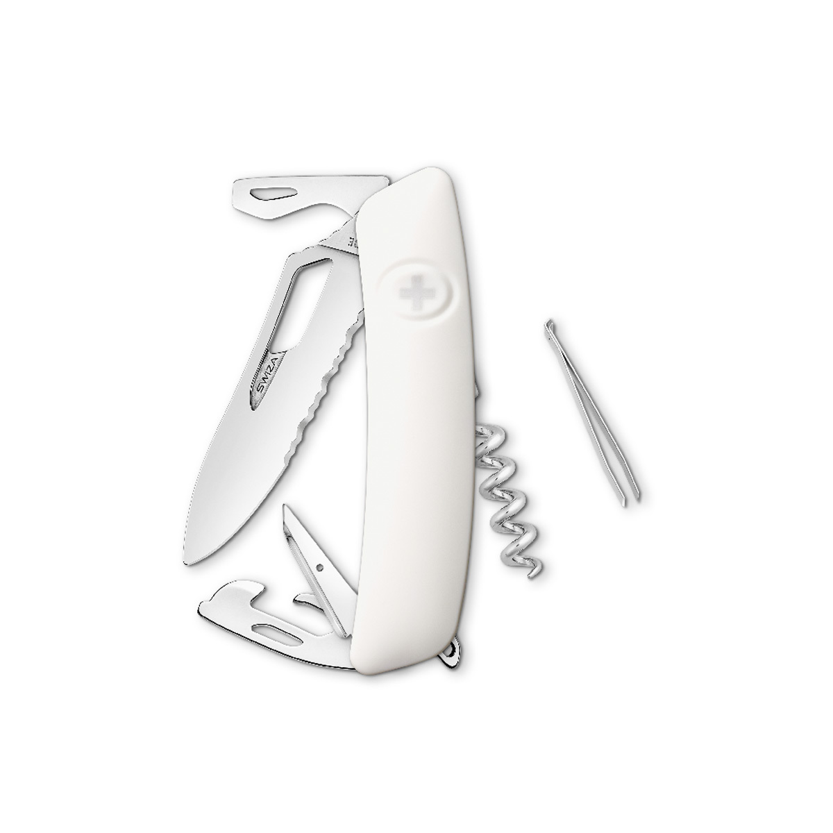 bb trading werbeartikel ag - Swiza pocket knife SH03 TR with 11 functions Soft-touch surface