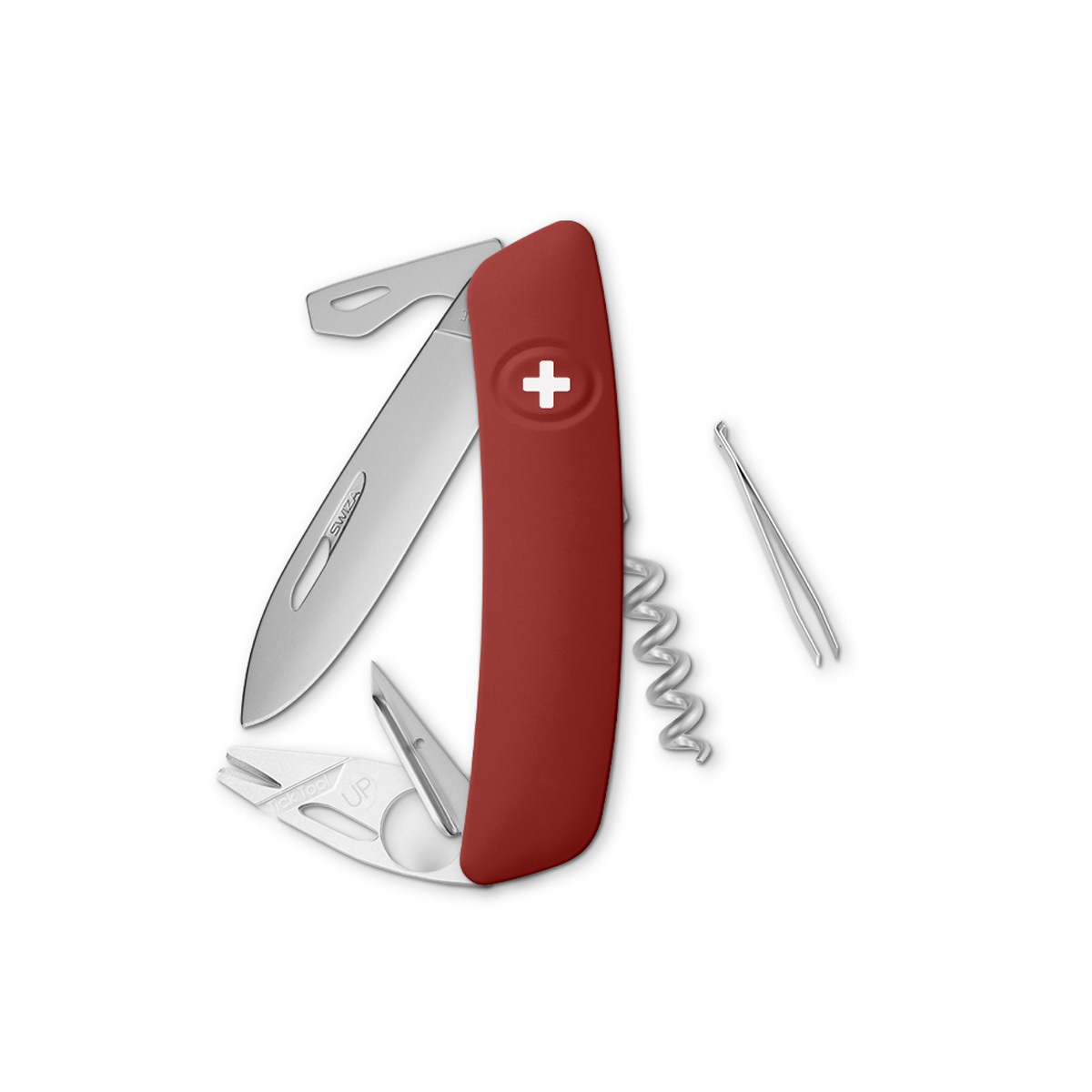 bb trading werbeartikel ag - Swiza Taschenmesser TT03 mit 11 Funktionen Soft-Touch Oberfläche