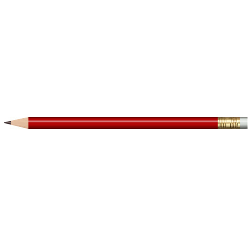 bb trading werbeartikel ag - Bleistift aus FSC Holz mit Radiergummi