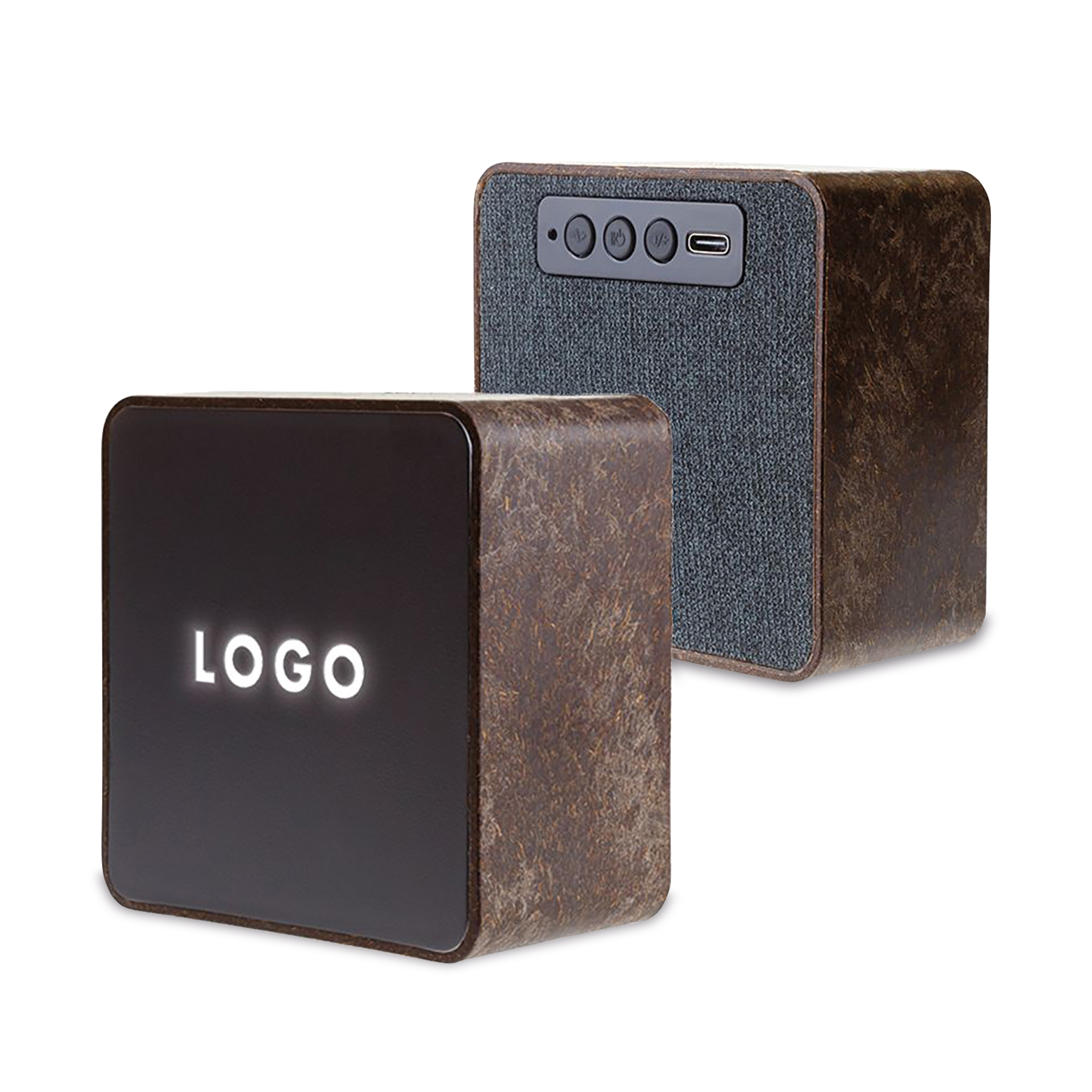 bb trading werbeartikel ag - Wireless speaker 5W made from coconut fibers
