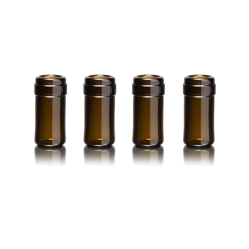4er Shot-Glas Set aus upcyceltem Glas 30 ml mit Logo bedrucken