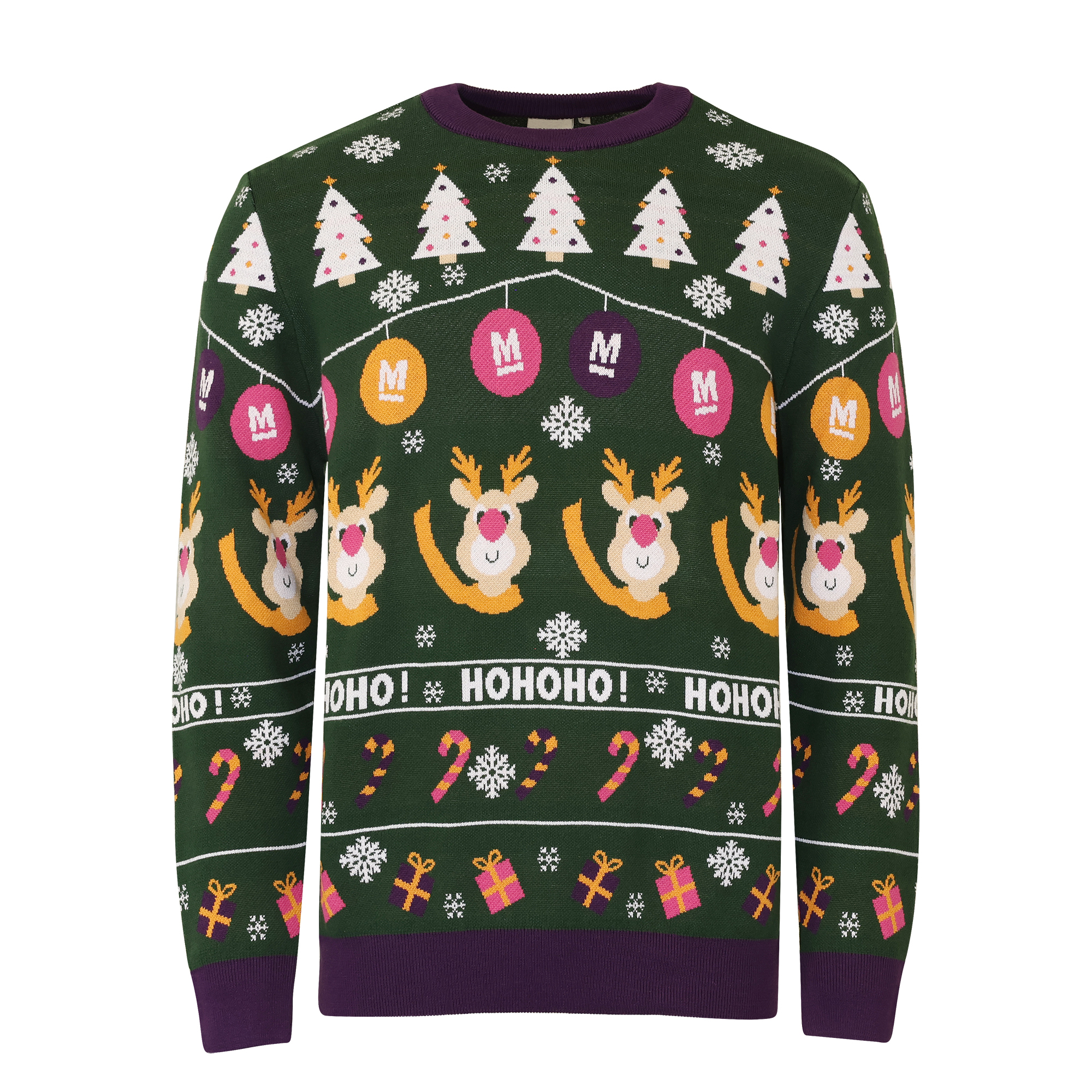 bb trading werbeartikel ag - Premium Weihnachtspullover aus 100% Acryl 14 GG Custom Made