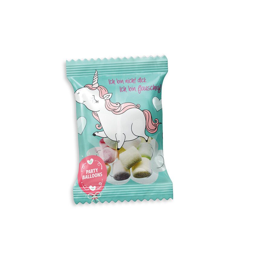 bb trading werbeartikel ag - Haribo mini Chamallows bunt gemischt Vanillegeschmack 6 g