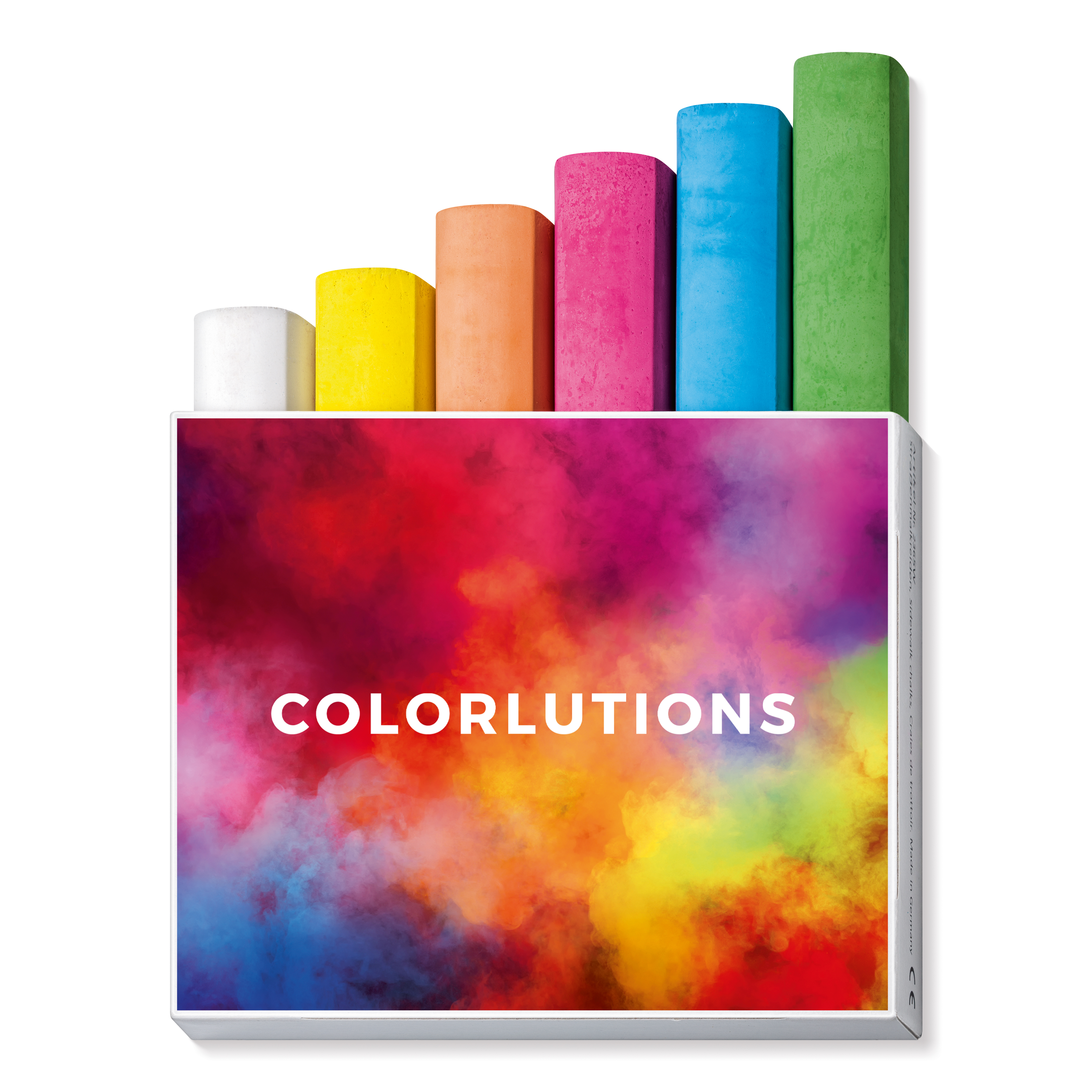 bb trading werbeartikel ag - Street chalk set of 6 Made in Germany Box personalizable