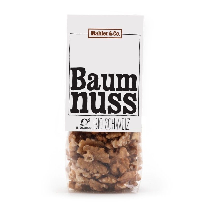 bb trading werbeartikel ag - Mahler&Co. cerneaux de noix suisses bio des Grisons 100 g