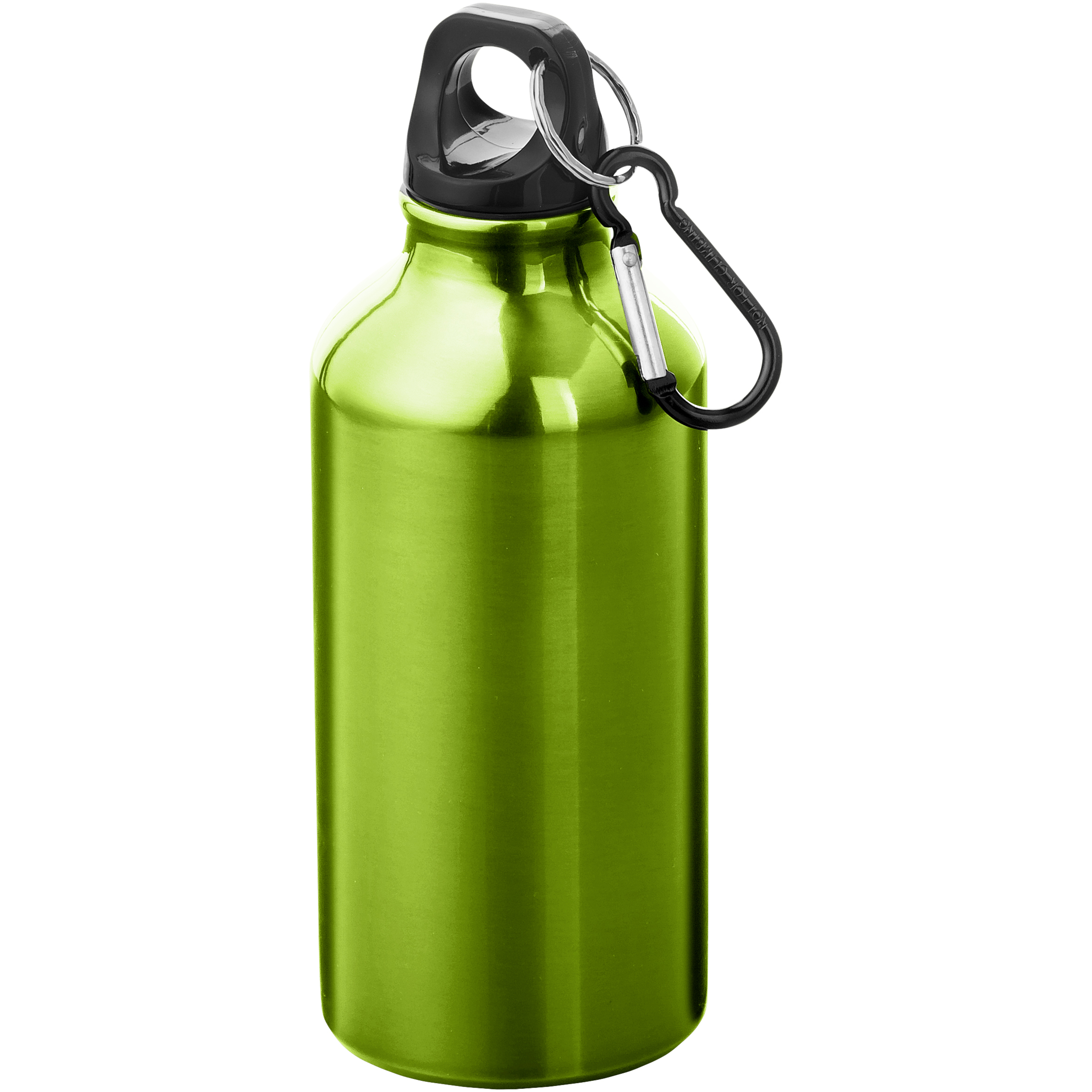 bb trading werbeartikel ag - Gourde en aluminium 0,4 l avec mousqueton
