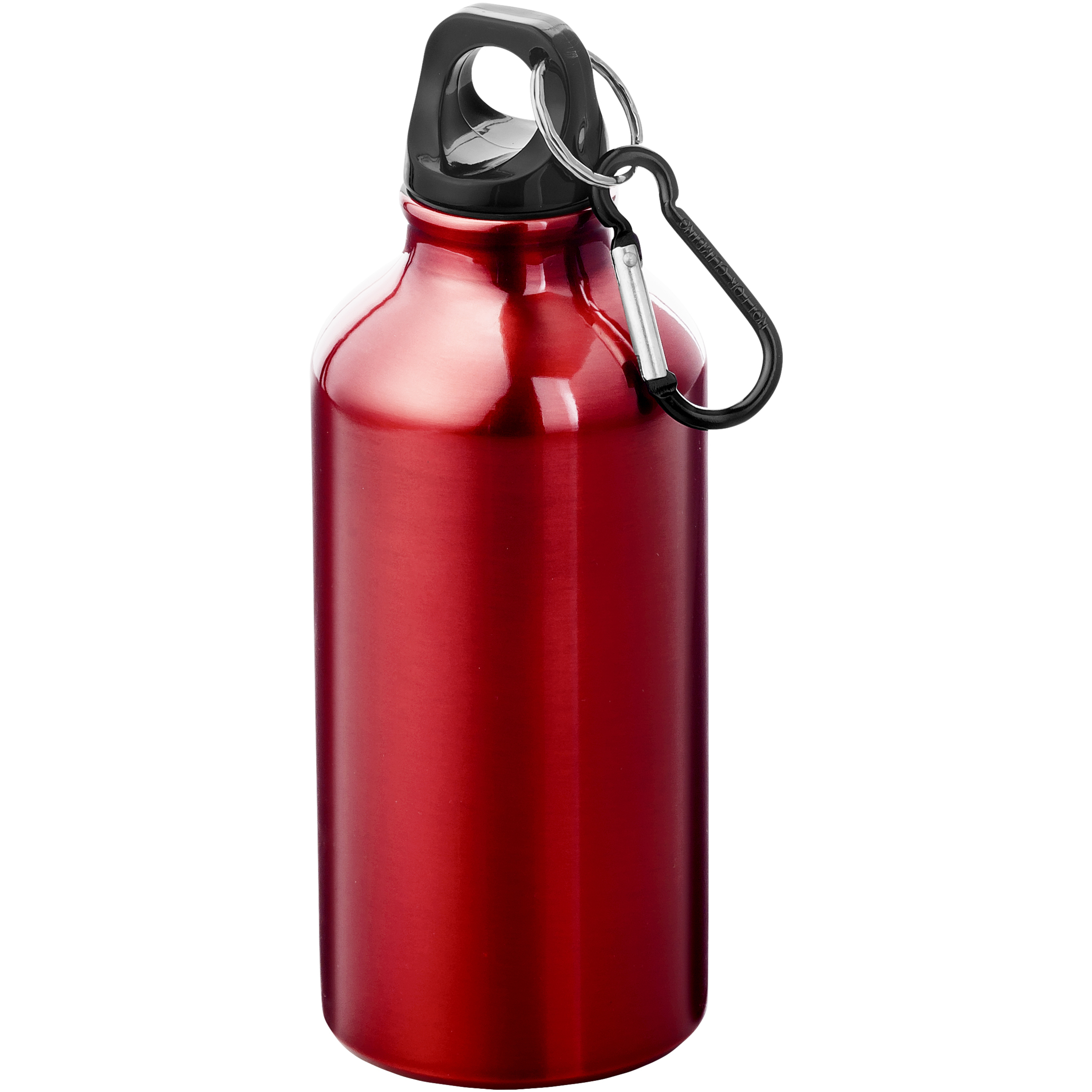 bb trading werbeartikel ag - Gourde en aluminium 0,4 l avec mousqueton