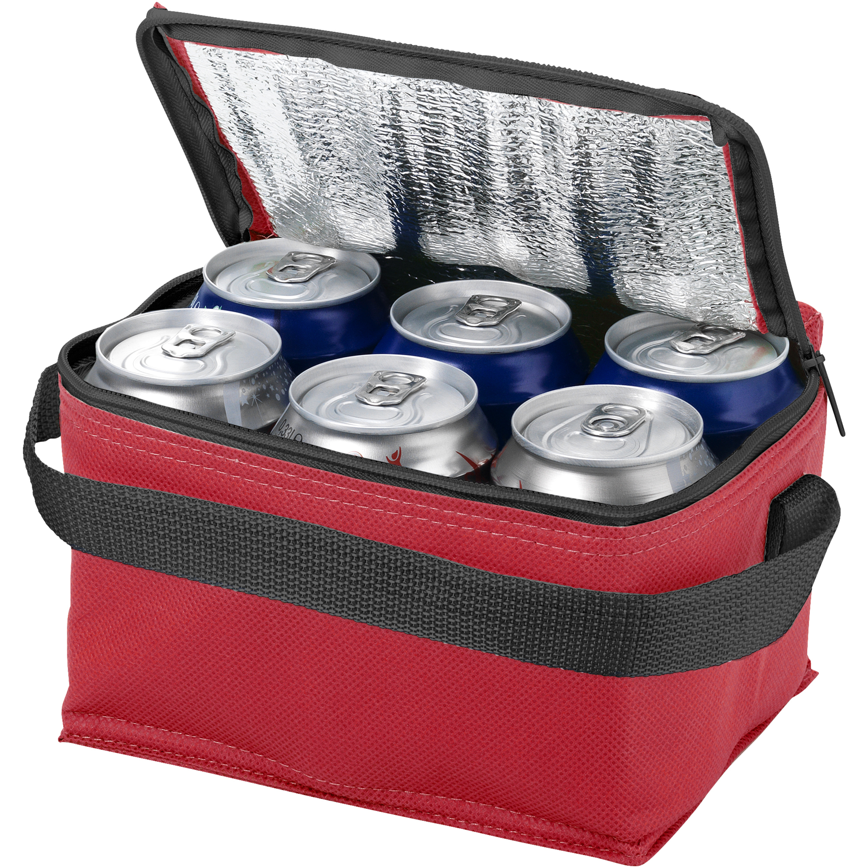 bb trading werbeartikel ag - Kühltasche aus Non Woven-PP 80 g/m² 4 l für 6 Dosen
