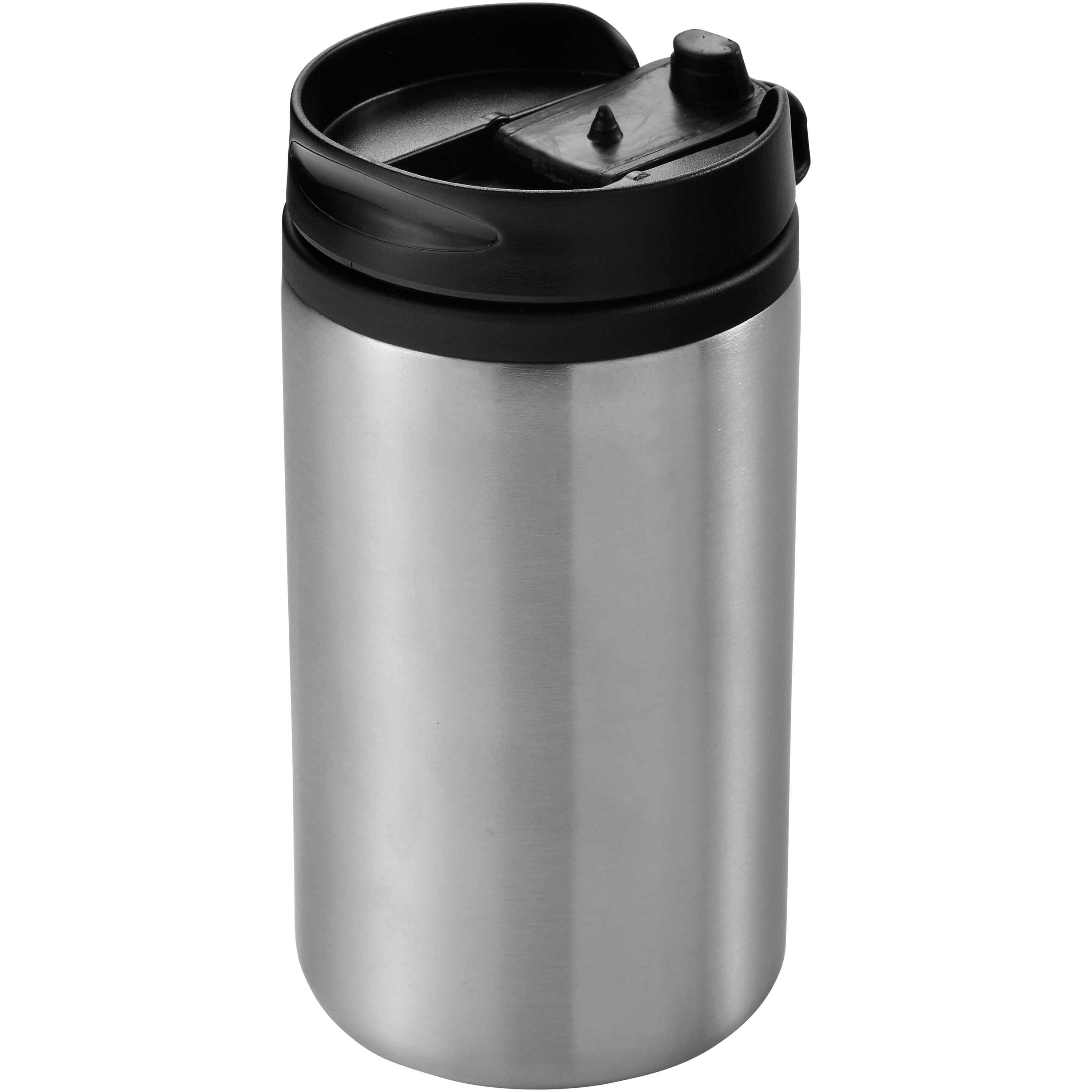 bb trading werbeartikel ag - Gobelet isolant en acier inoxydable 250 ml avec couvercle à fermeture rotative